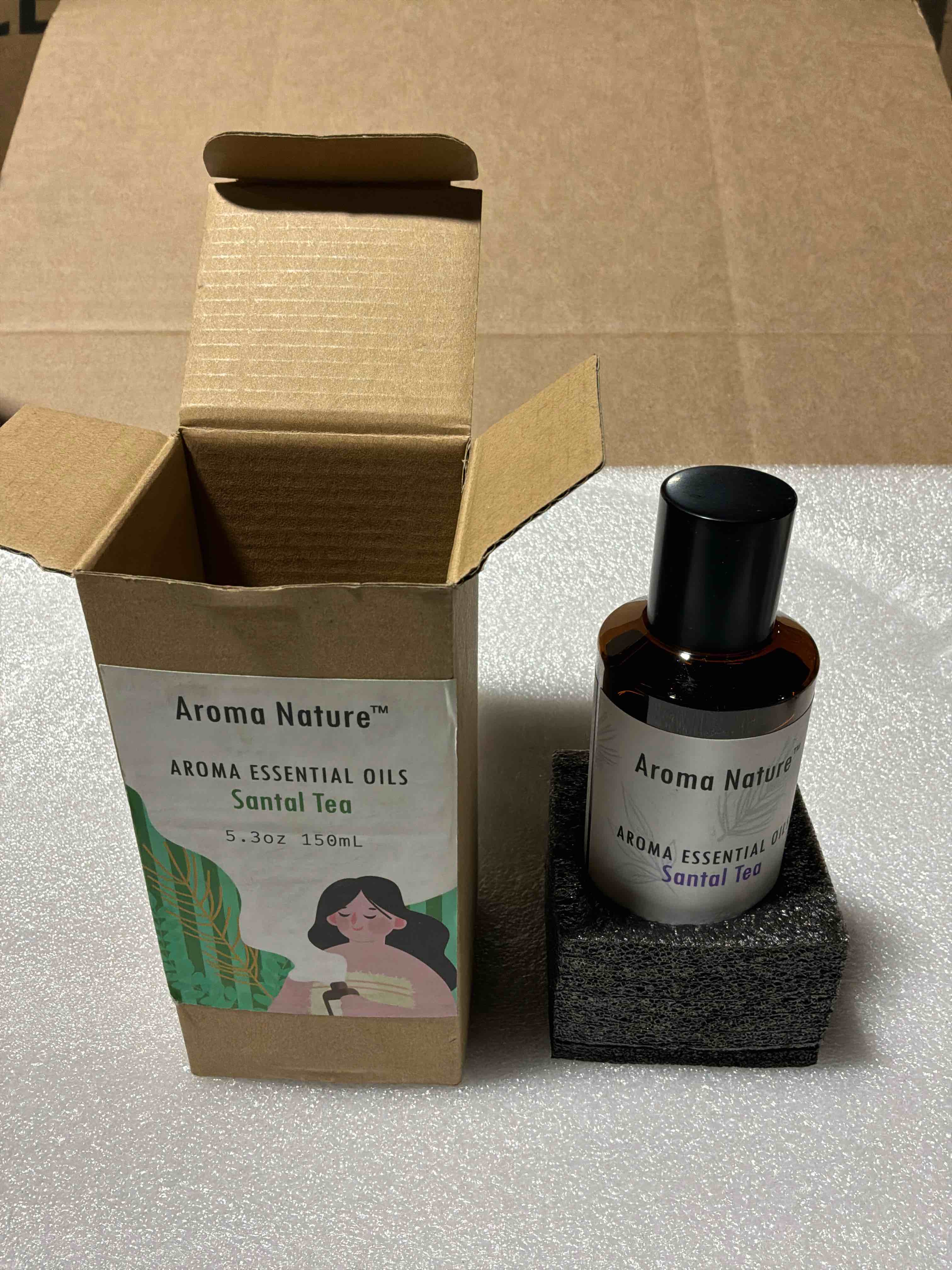 Aroma Nature , Aroma Essential Oils Santal Tea Delight 5.3oz 150 ml