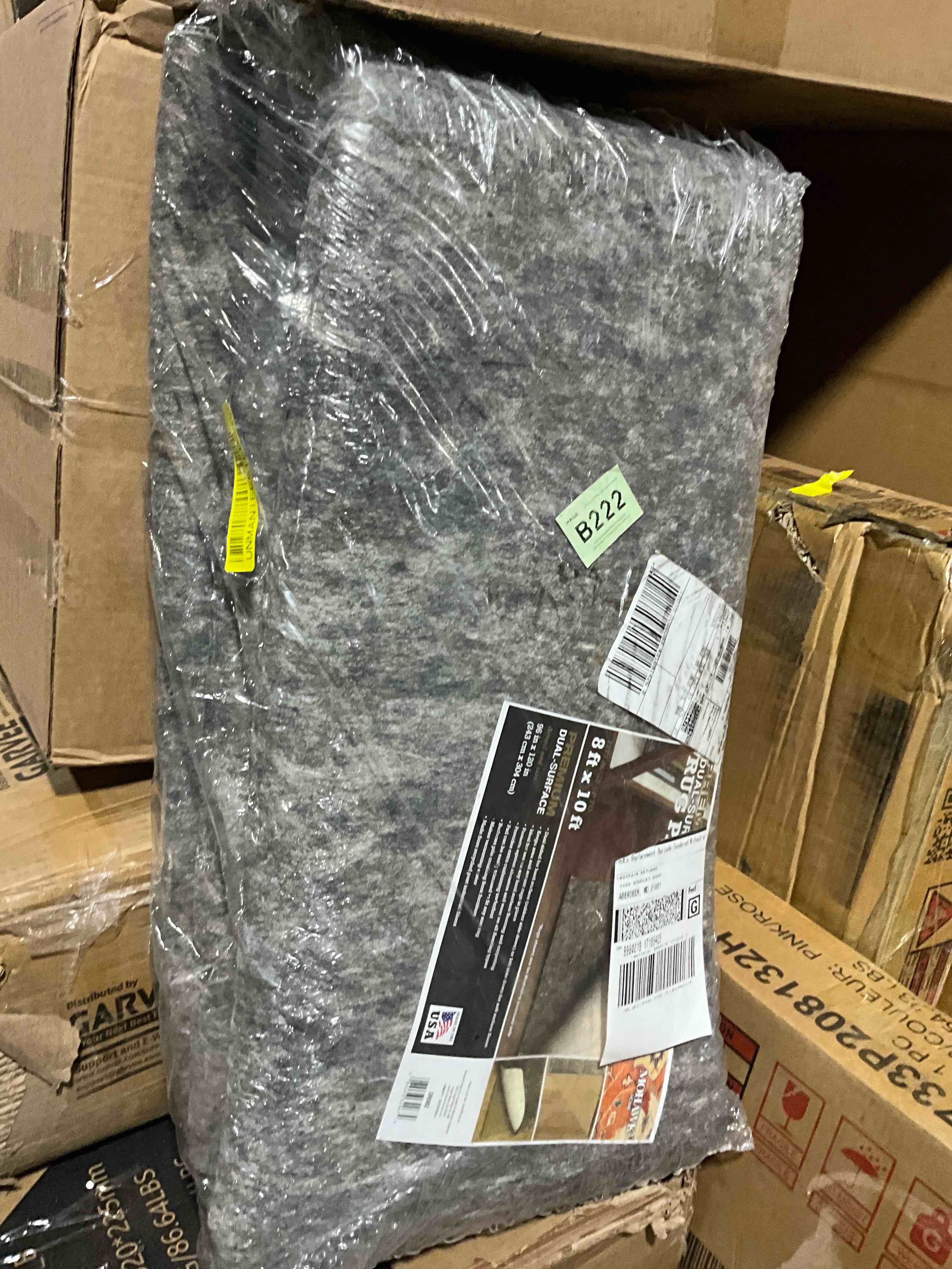 Condition photo showing New/Like New for 8'x10' premium dual surface rug pad beige - mohawk home