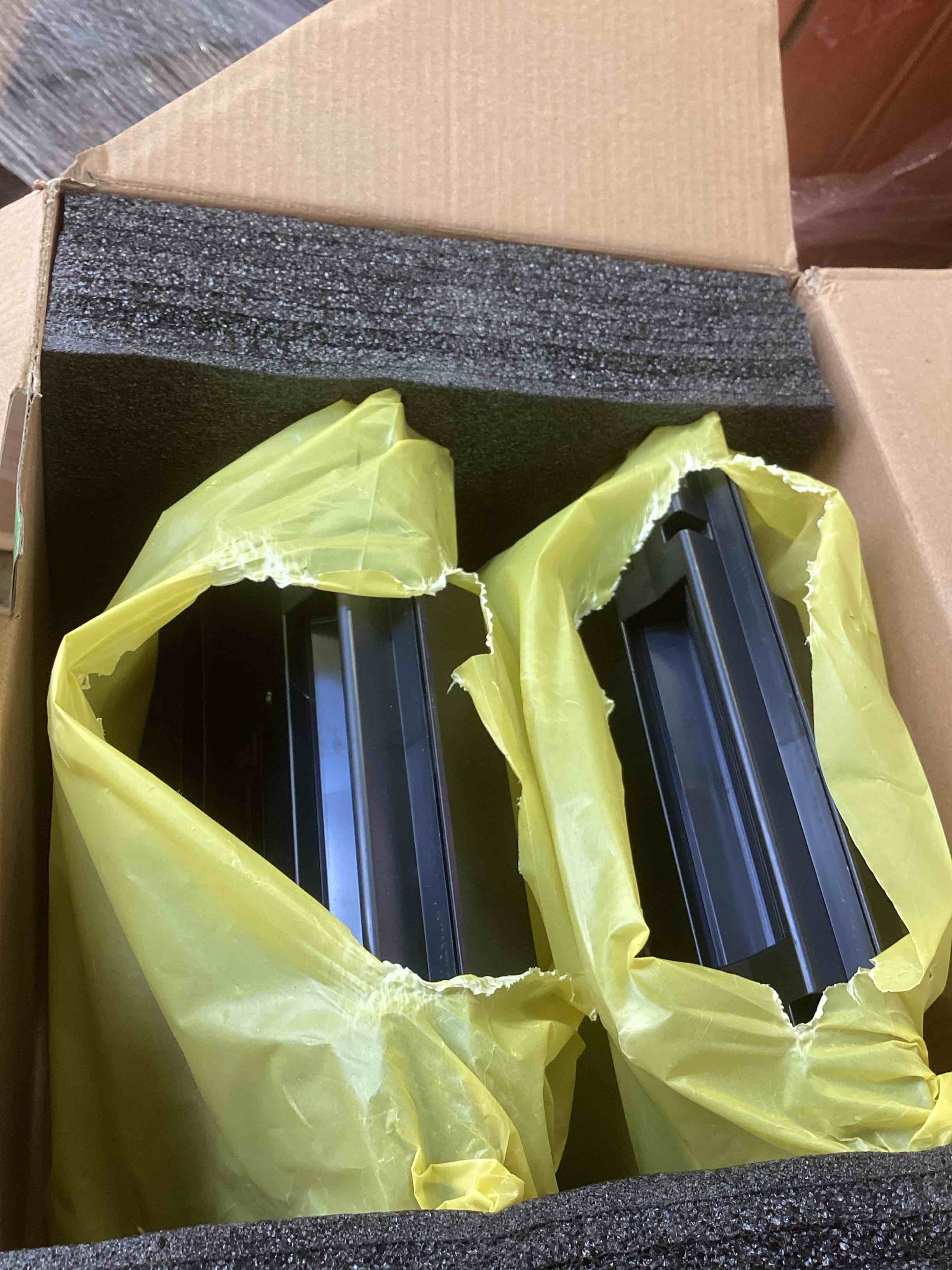 Condition photo showing As Is for 55a (ce255a) black remanufactured toner cartridge 2-pack