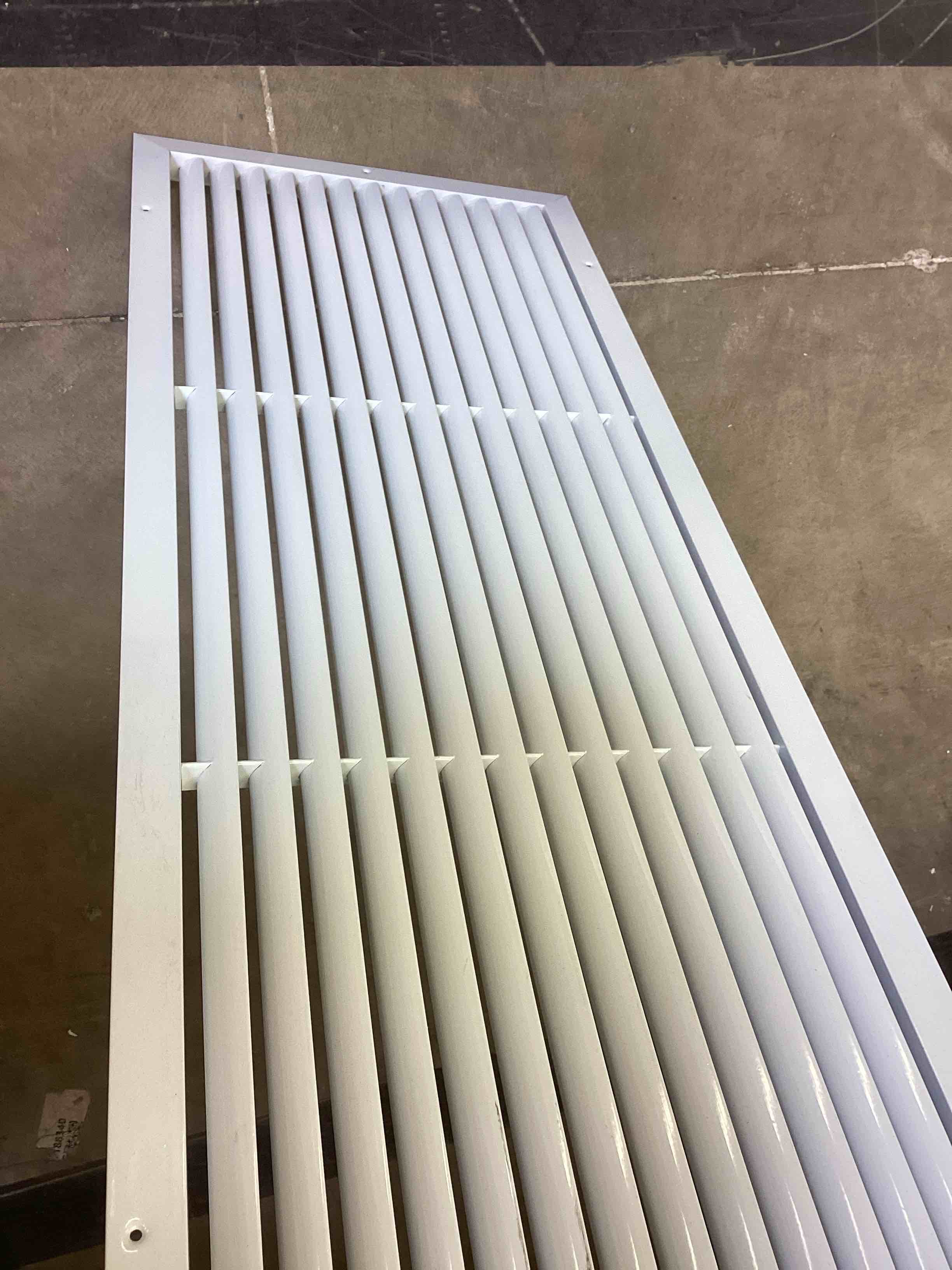 Condition photo showing Good Condition for 38x14 inch (duct opening) air return vent cover decorative – premium aluminum ac vent cover for ceiling & wall, rustproof grille, ideal for home hvac grille, durable & easy to install by aclaminaire