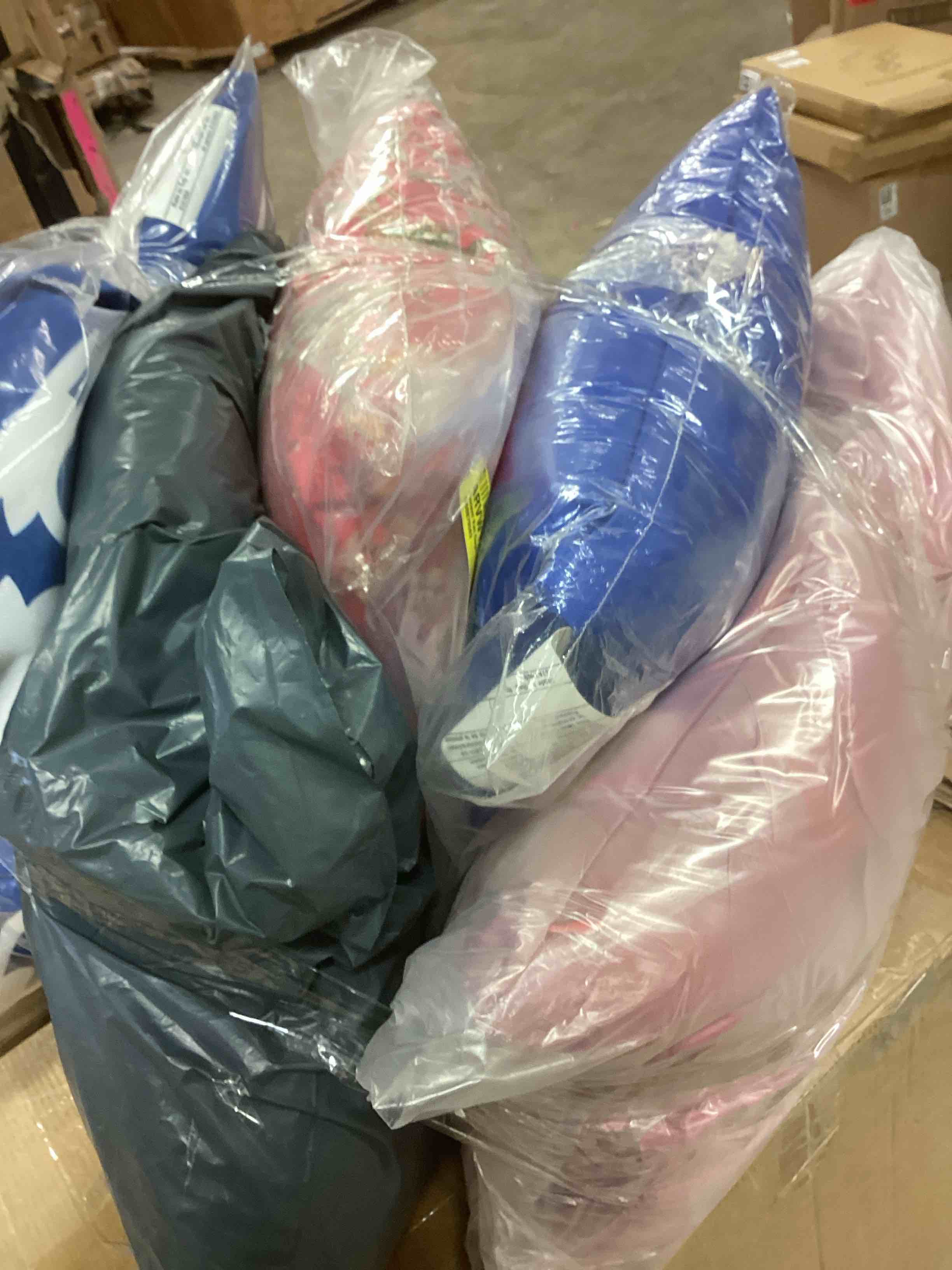 assorted decorative pillows 