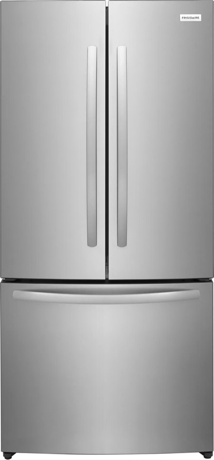 17.6 Cu. Ft. Counter-Depth French Door Refrigerator (A little grated from the right side)