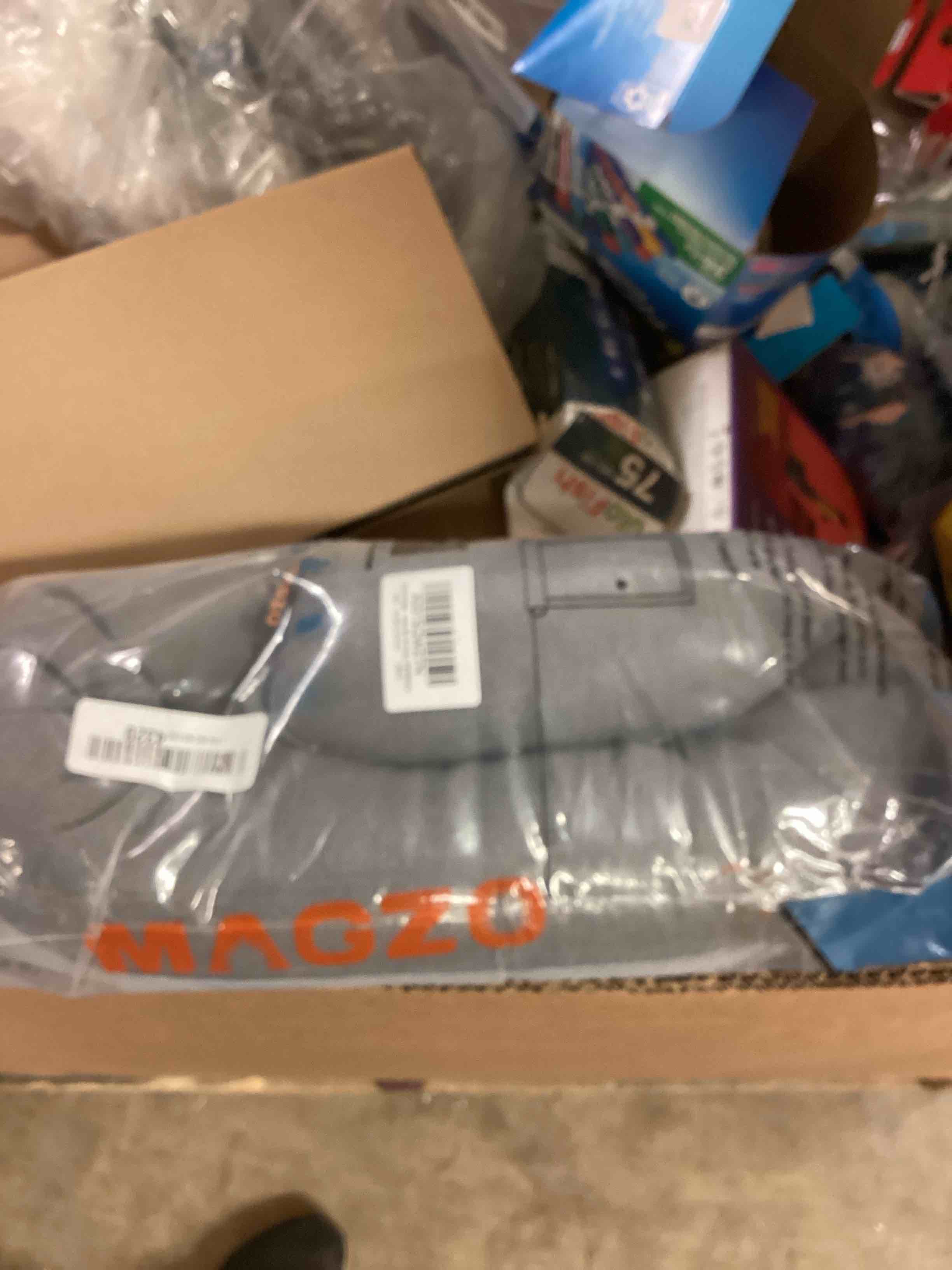 Condition photo showing New/Like New for magzo door draft stopper, 36 inch under door draft blocker noise stopper, weighted wind blocker draft guard for bottom of door, gray gray 36in x 4in