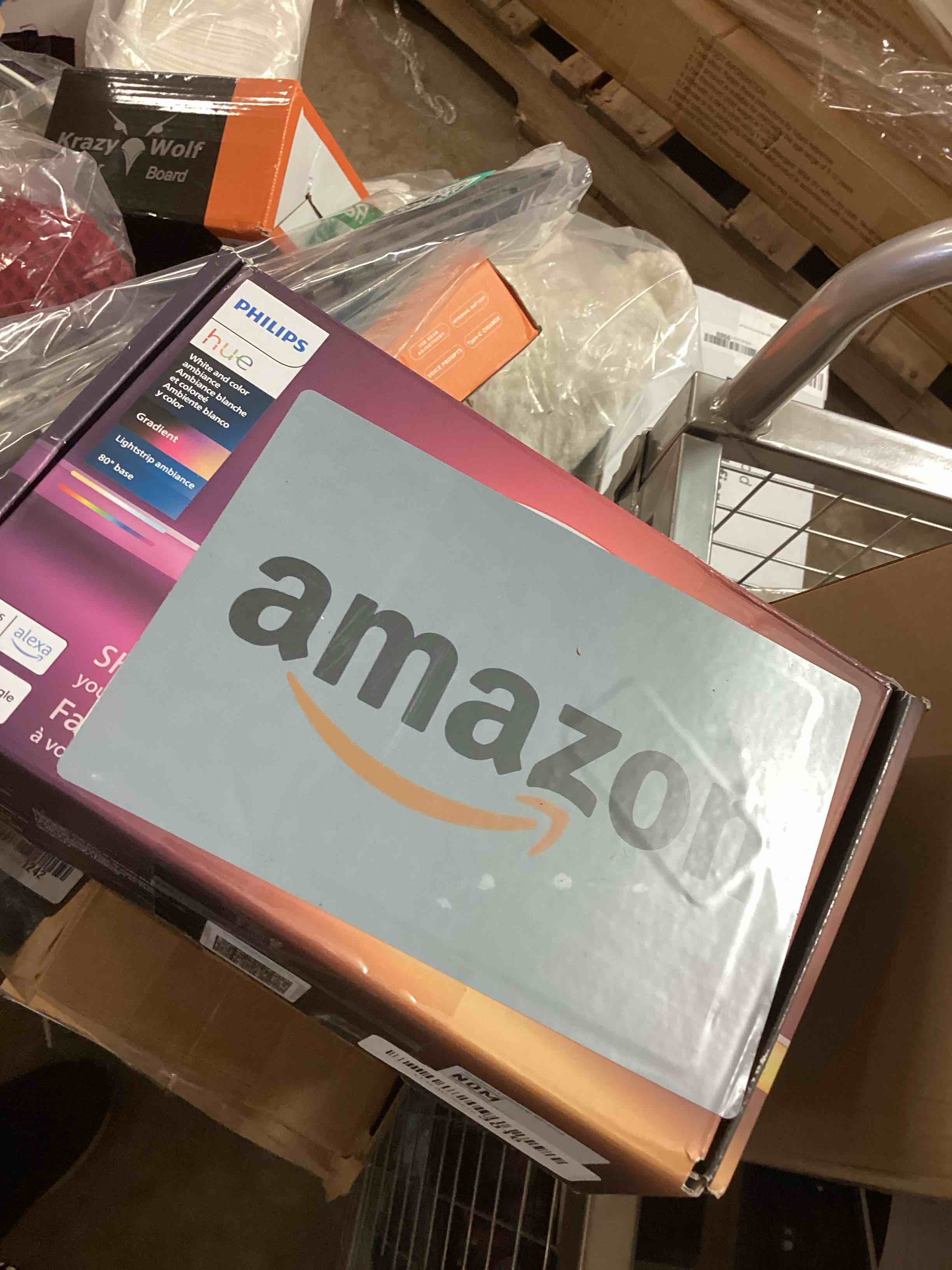 Condition photo showing Good Condition for philips hue indoor 6-foot smart led light strip base kit with plug - flowing multicolor effect - 1 pack - control with hue app - works with alexa, google assistant and apple homekit 6ft (1-pack) base