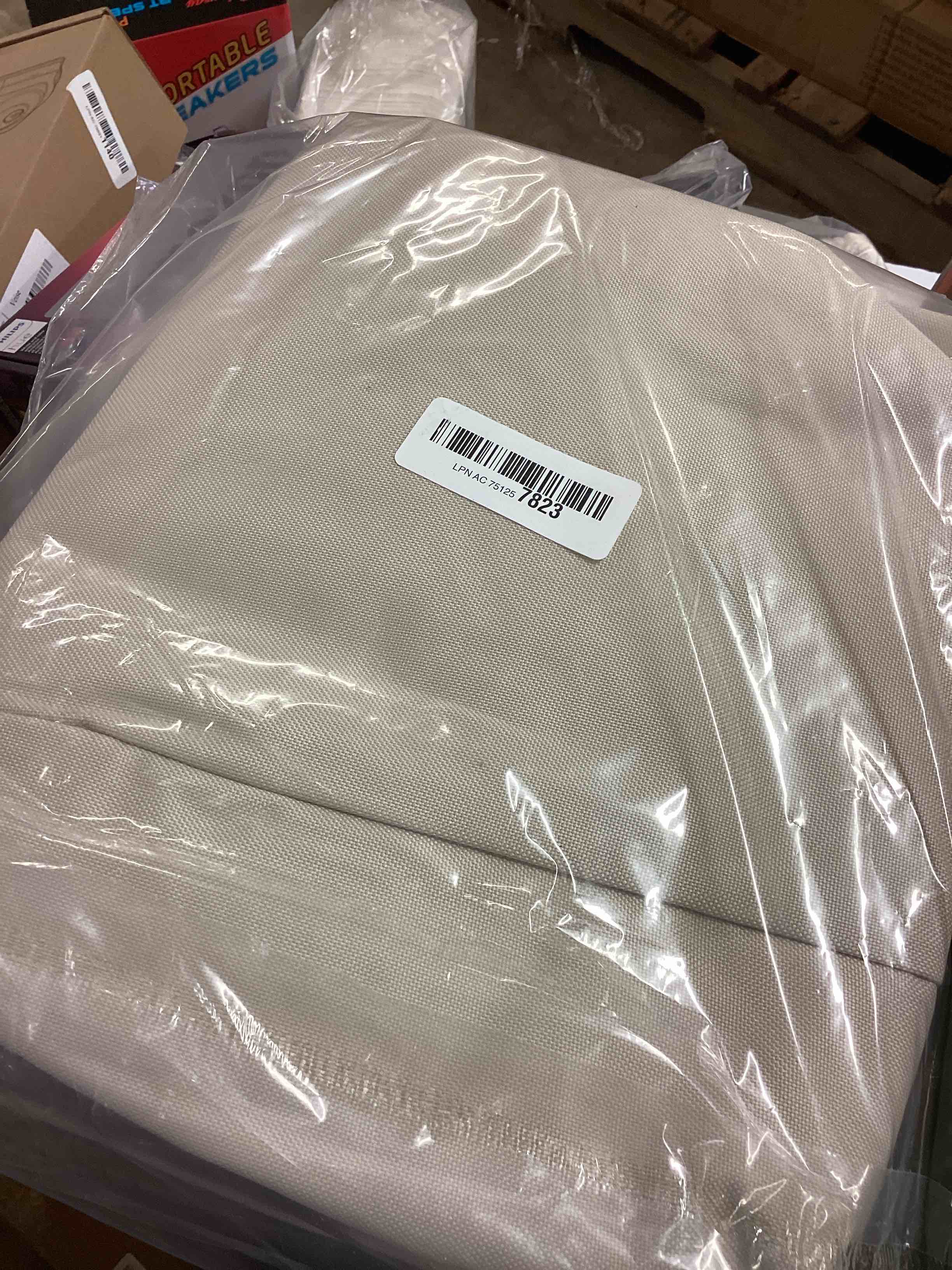 Condition photo showing Good Condition for amazon basics outdoor patio chair covers, waterproof, anti-uv, weather resistant, durable, set of 2, beige/tan beige/tan set of 2 dining arm chair