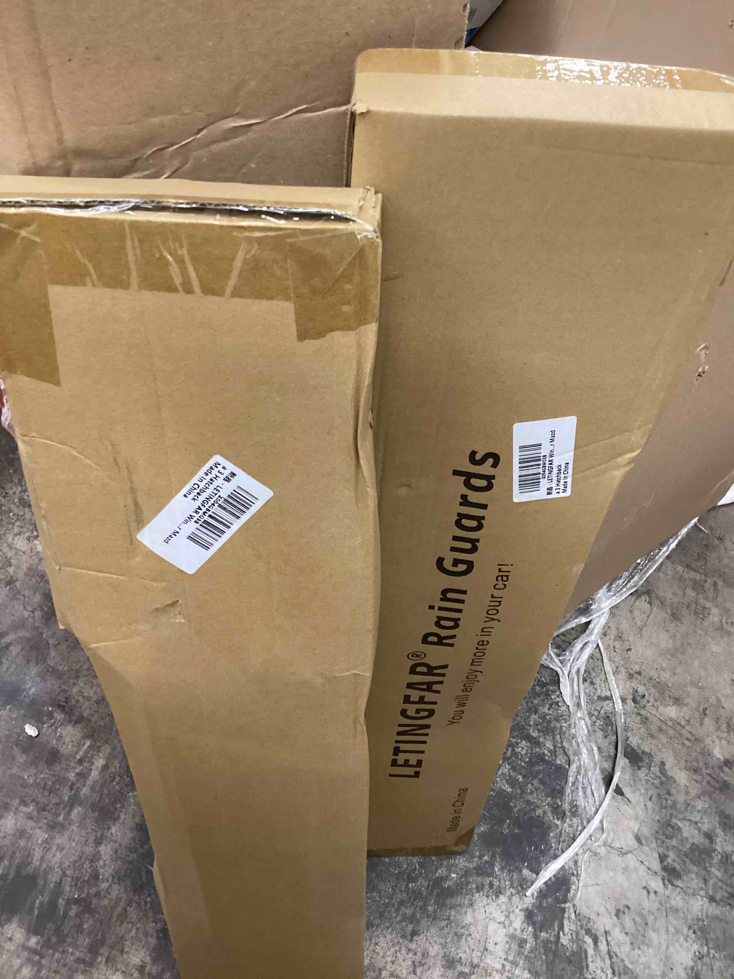 Condition photo showing New/Like New for window visors rain guards for mazda 3 hatchback 2010 2011 2012 2013 accessories, wind deflectors vent shades for mazda 3 hatchback