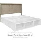 Fawnburg Queen Panel Bed with Storage (incomplete only Headboard) 
