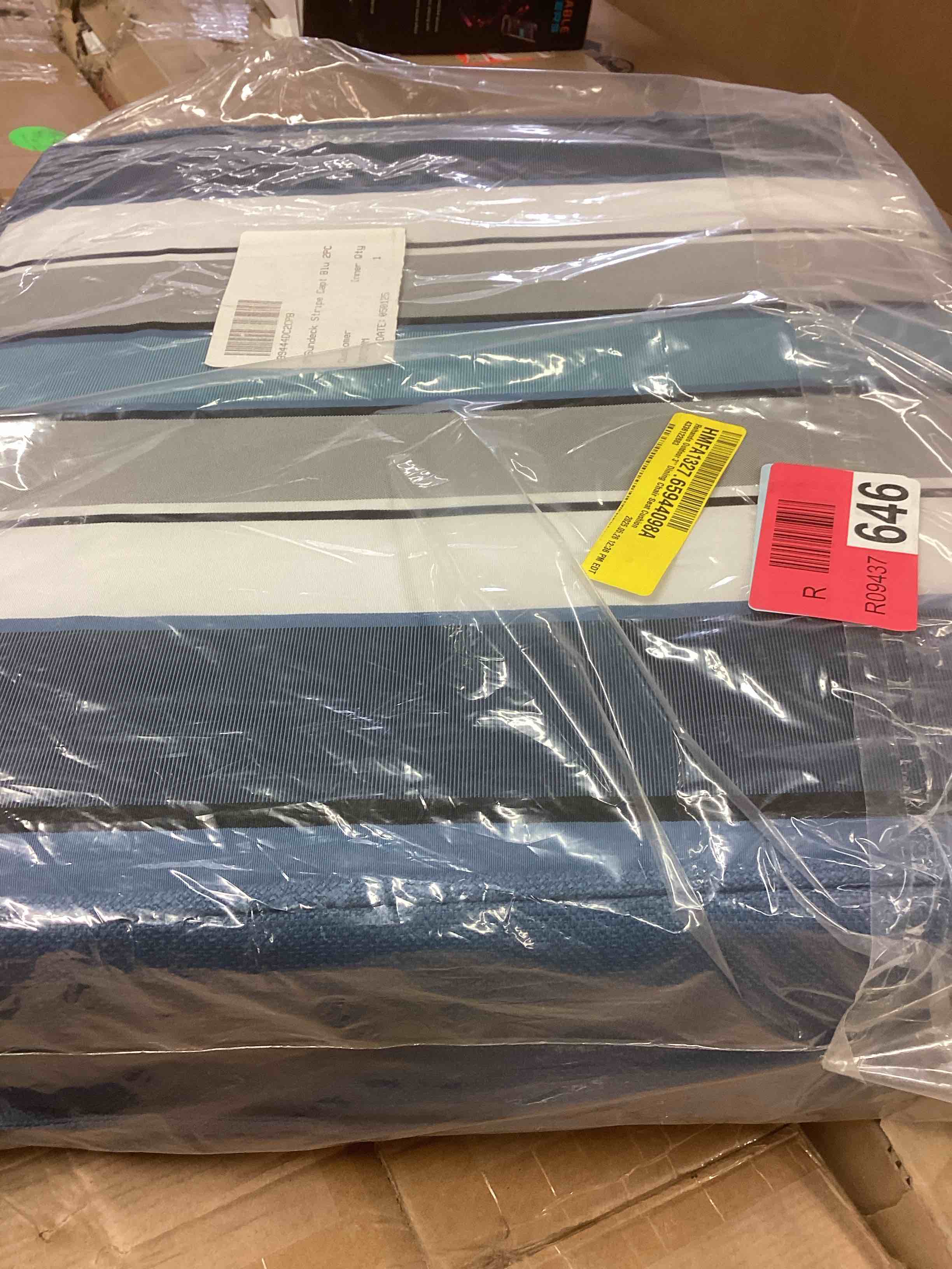 Condition photo showing New/Like New for rohando outdoor 3" dining chair seat cushion 2-pack