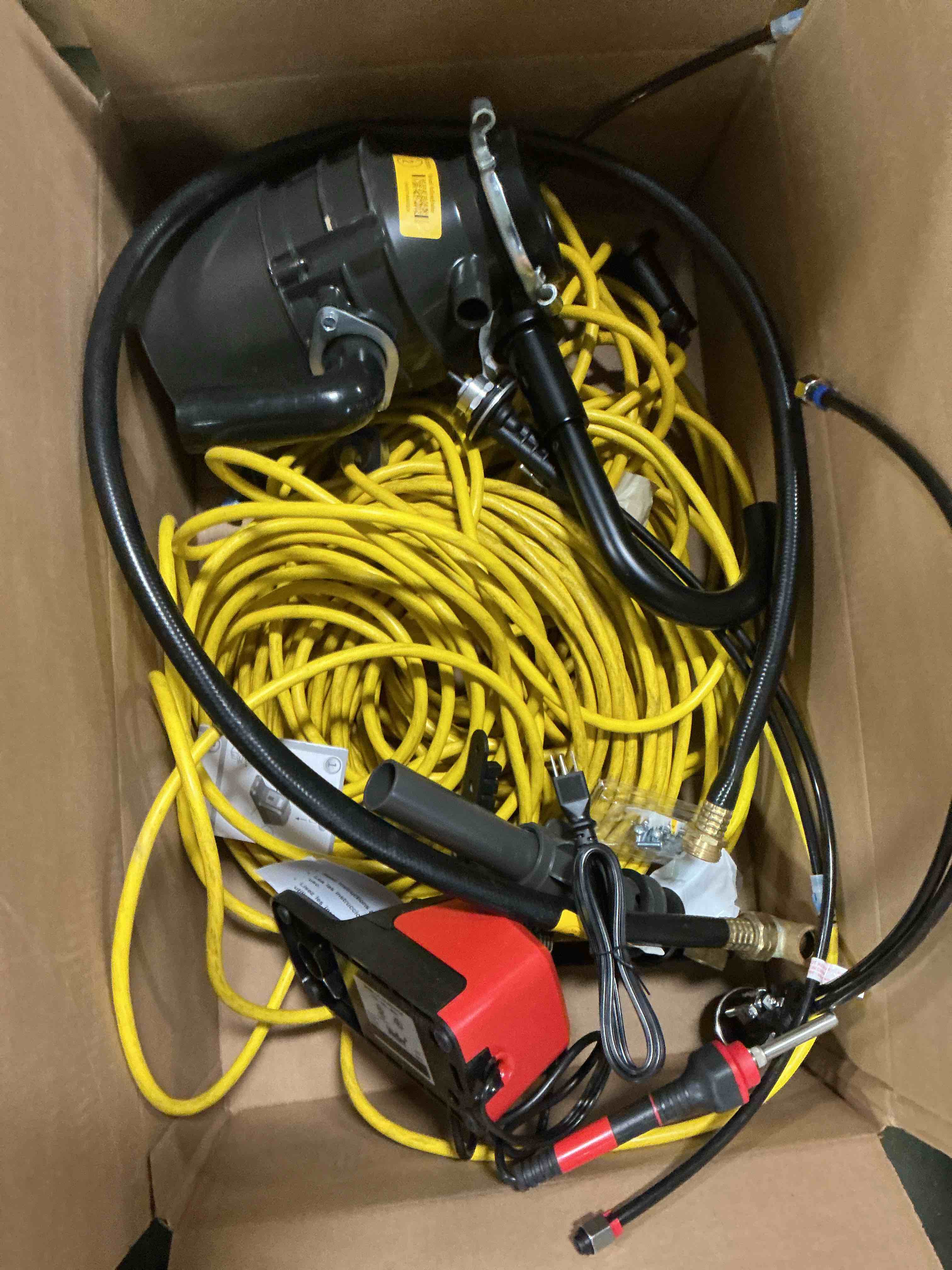 Condition photo showing As Is for Assorted Home Improvement Lot (Small Tools, Screw, Home Accessories, etc.)