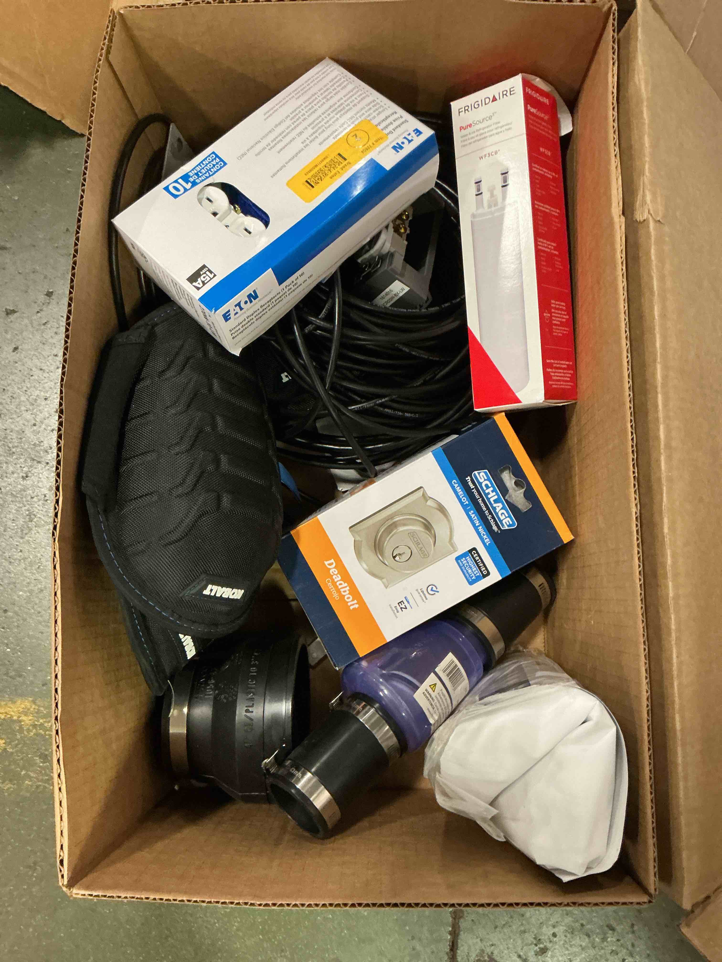 Condition photo showing Good Condition for Assorted Home Improvement Lot (Small Tools, Screw, Home Accessories, etc.)