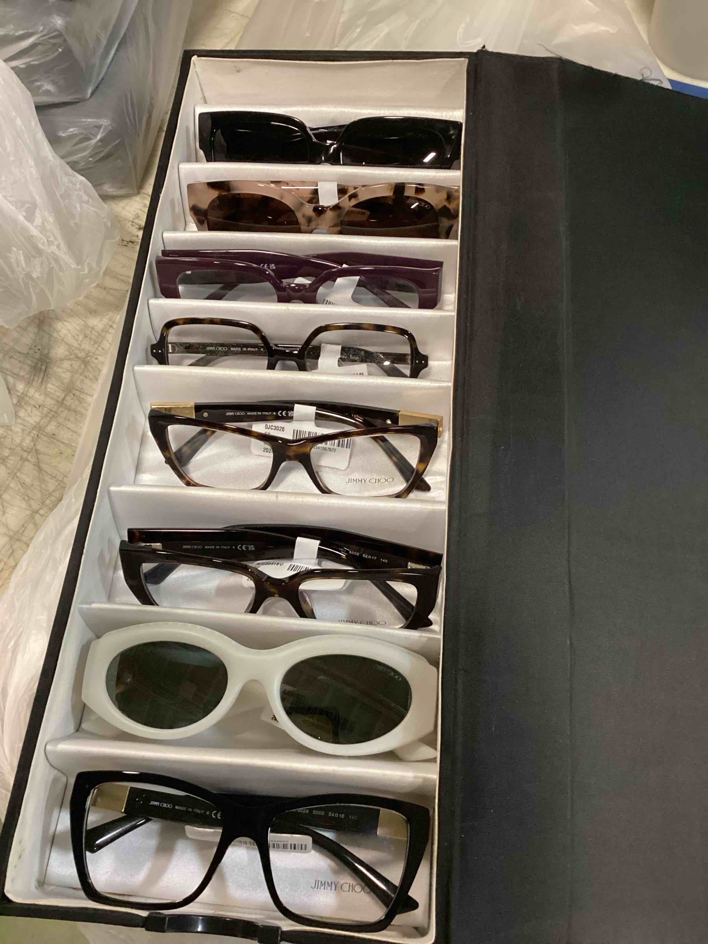 Pack of 8 Assorted Jimmy Choo glasses frames (Different models)