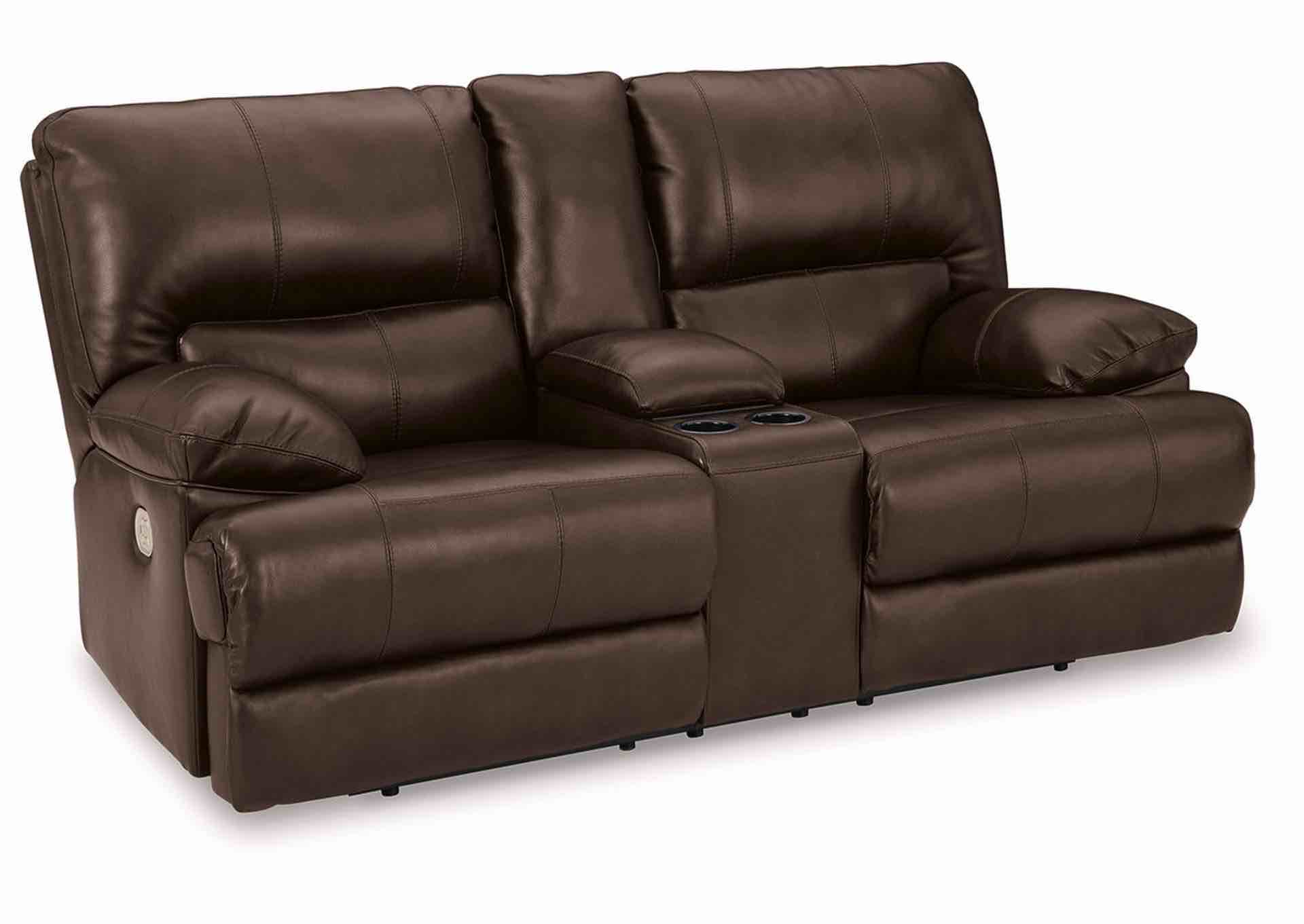 Mountainous Power Reclining Loveseat with Console