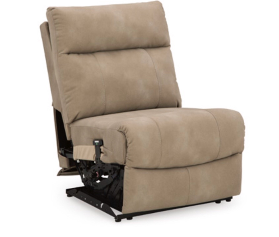 Set of 2 PWR Armless REC w/ADJ Headrest