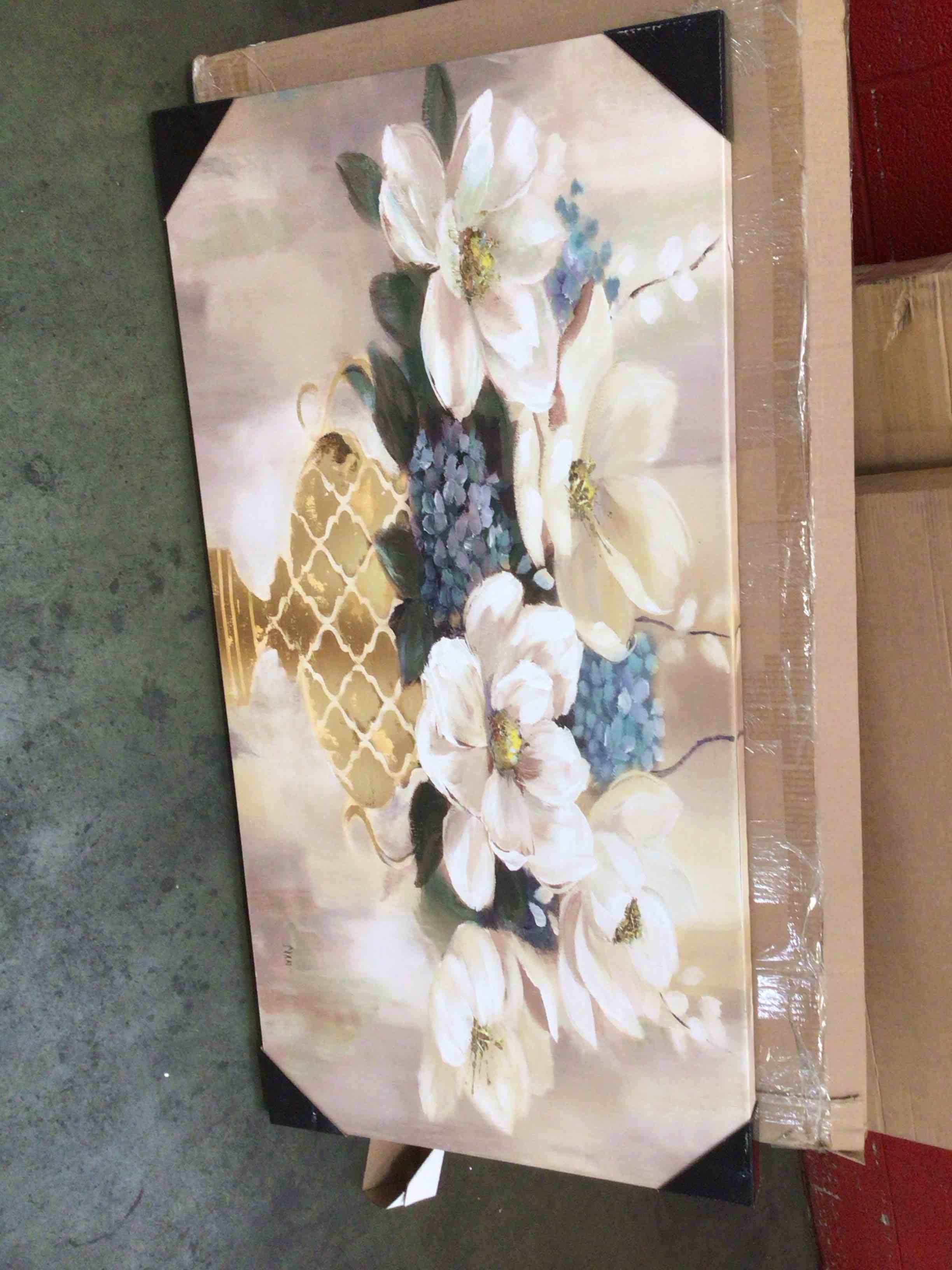Condition photo showing New/Like New for southern magnolia - gallery wrapped canvas. - ready to hang 48” x 24”