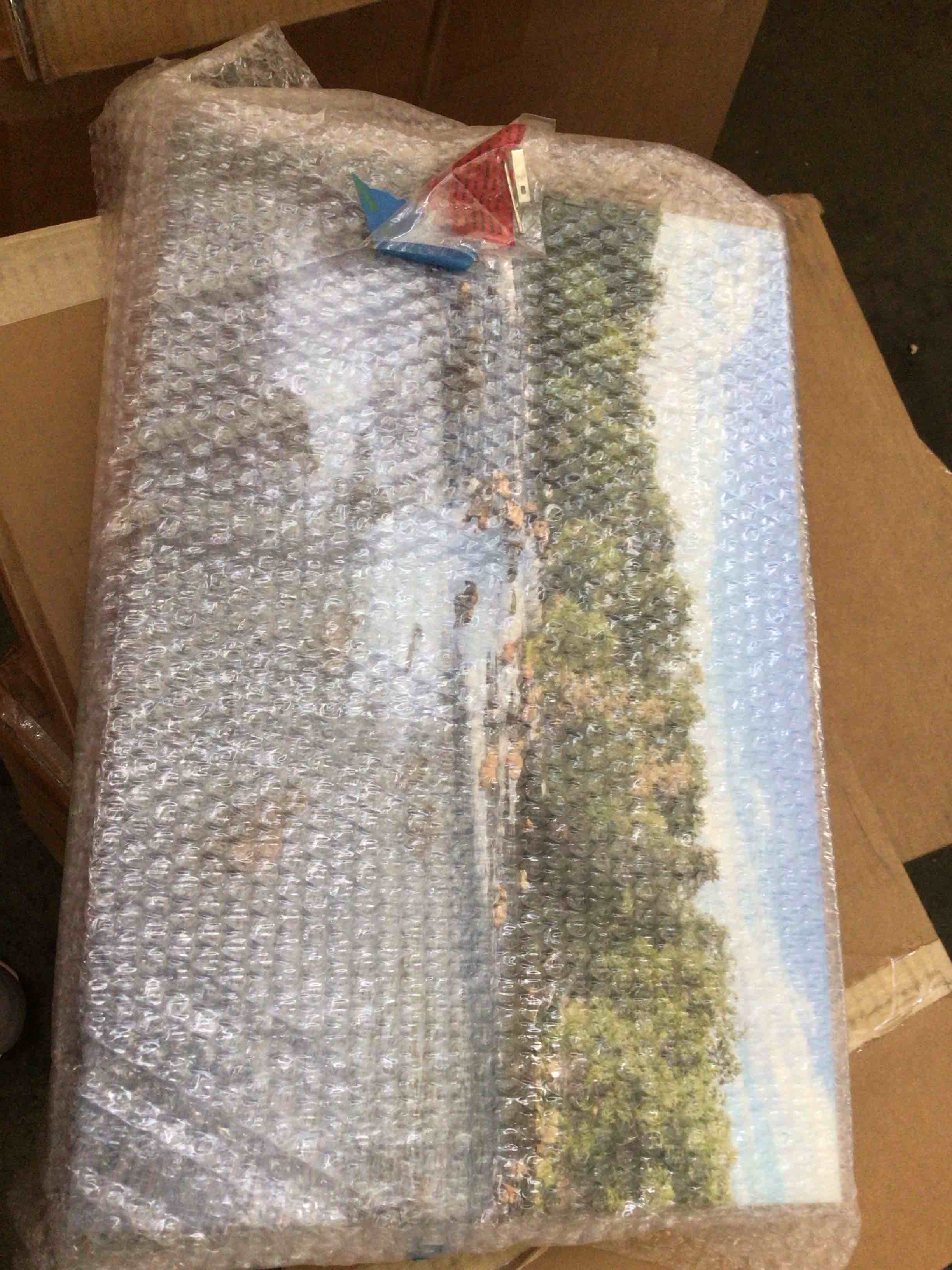 Condition photo showing New/Like New for bears at brooks fall by mark kostich 18” x 12” 