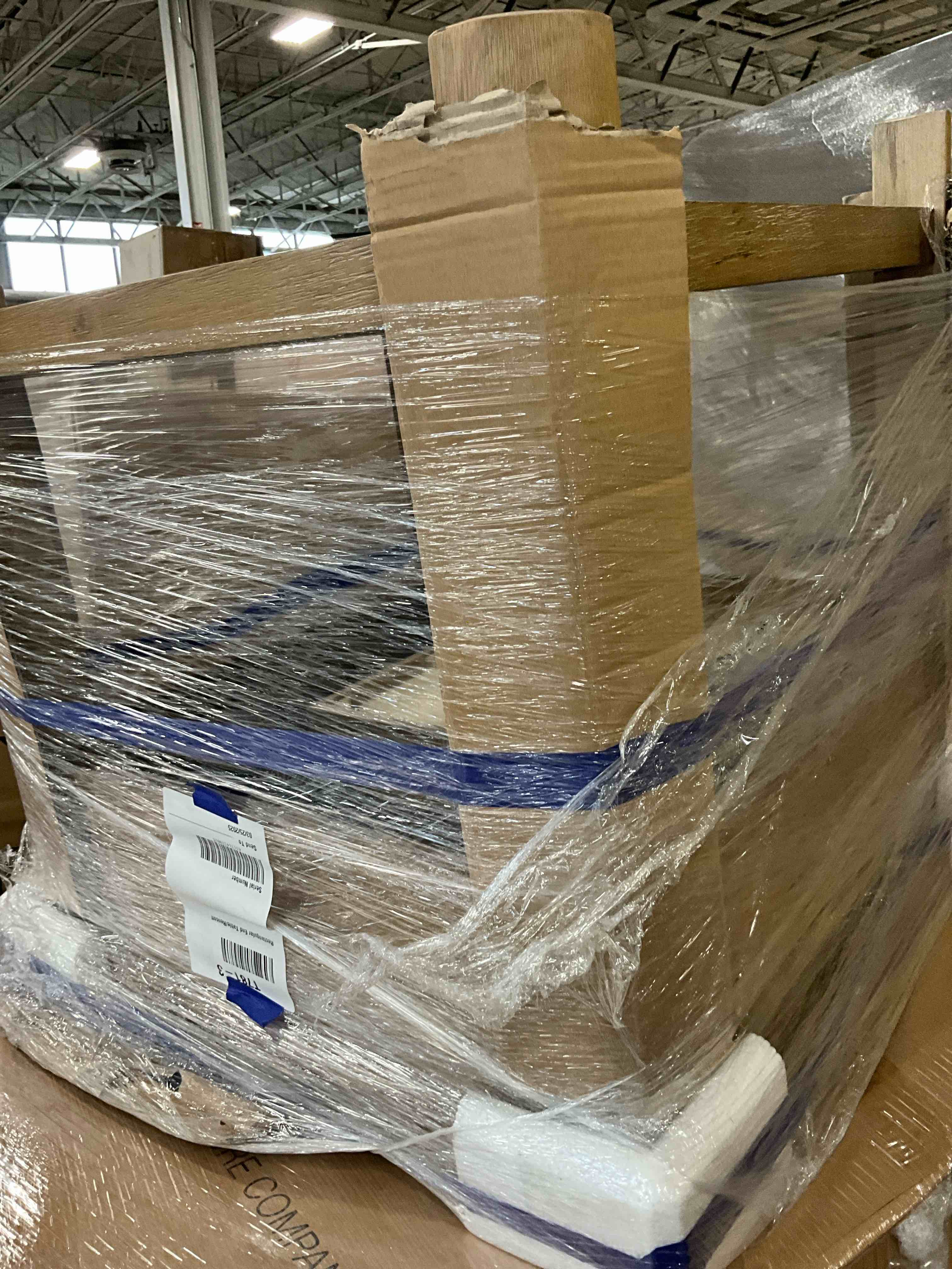 Condition photo showing As Is for rencott end table