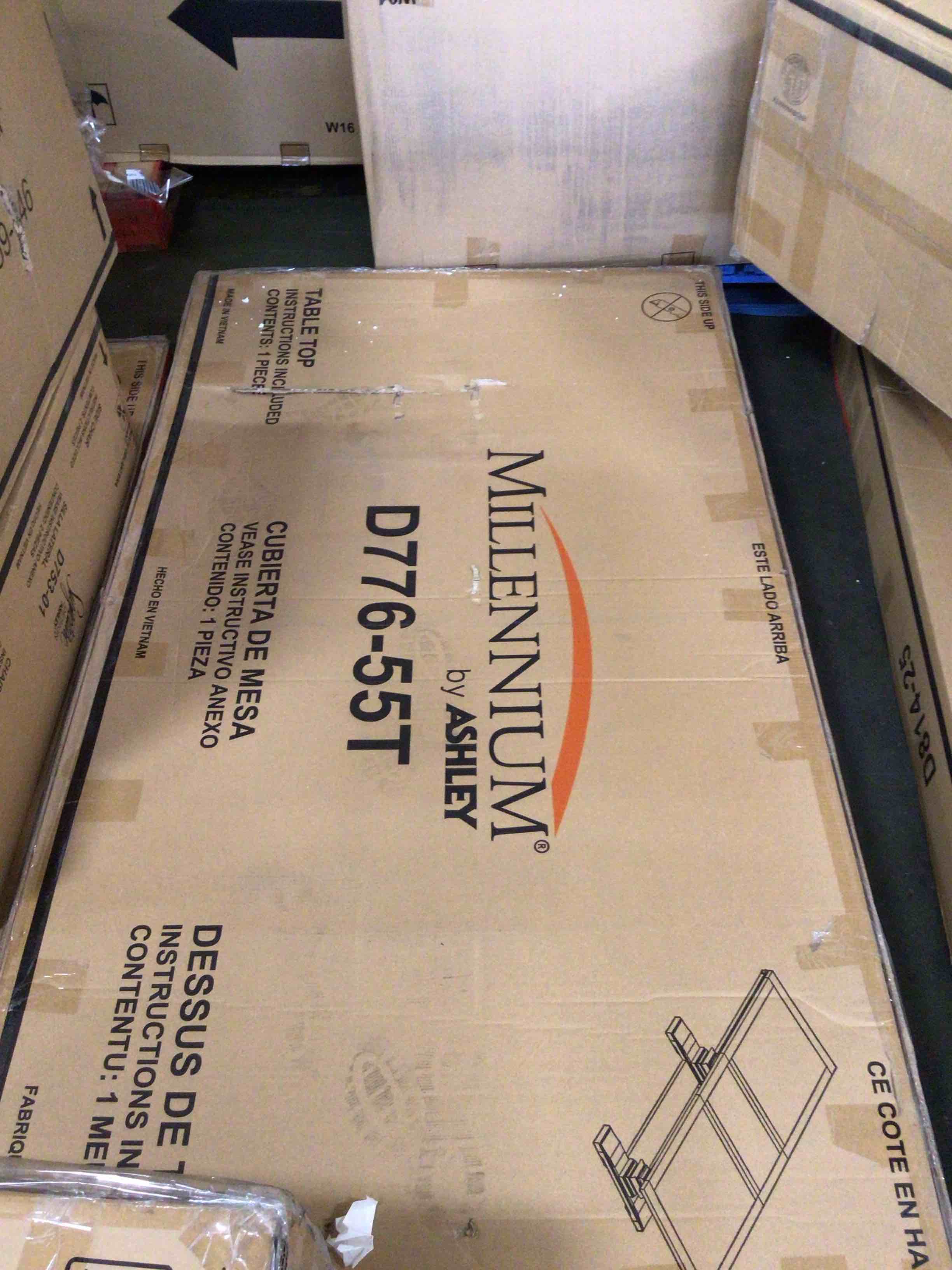 Condition photo showing New/Like New for johnelle dining table top