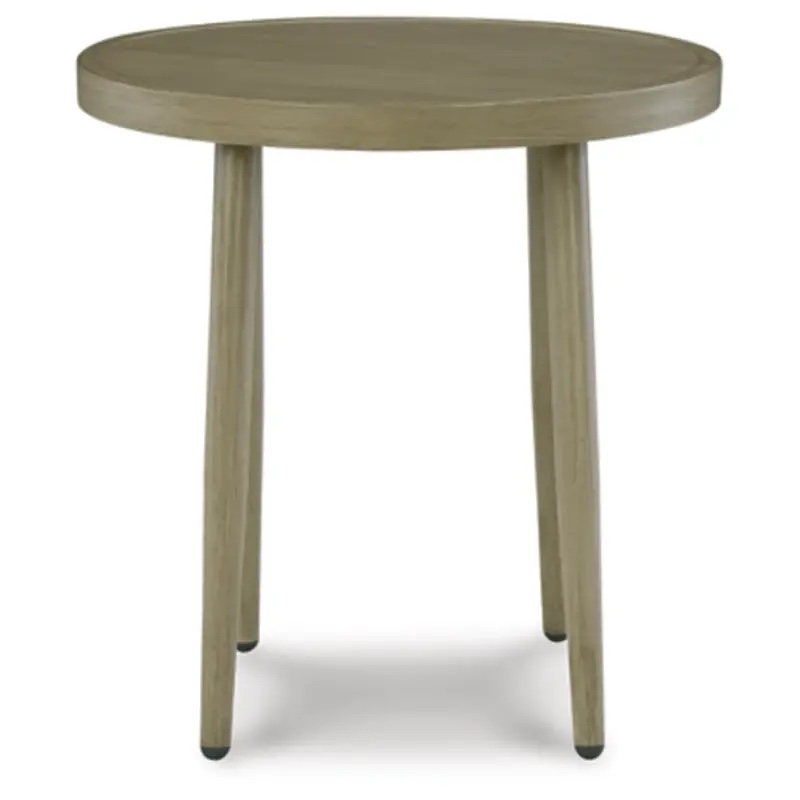 swiss valley round end table