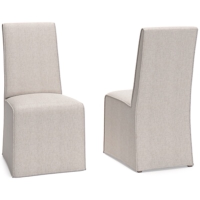 Langford Skirted Dining Chair (Set of 2)