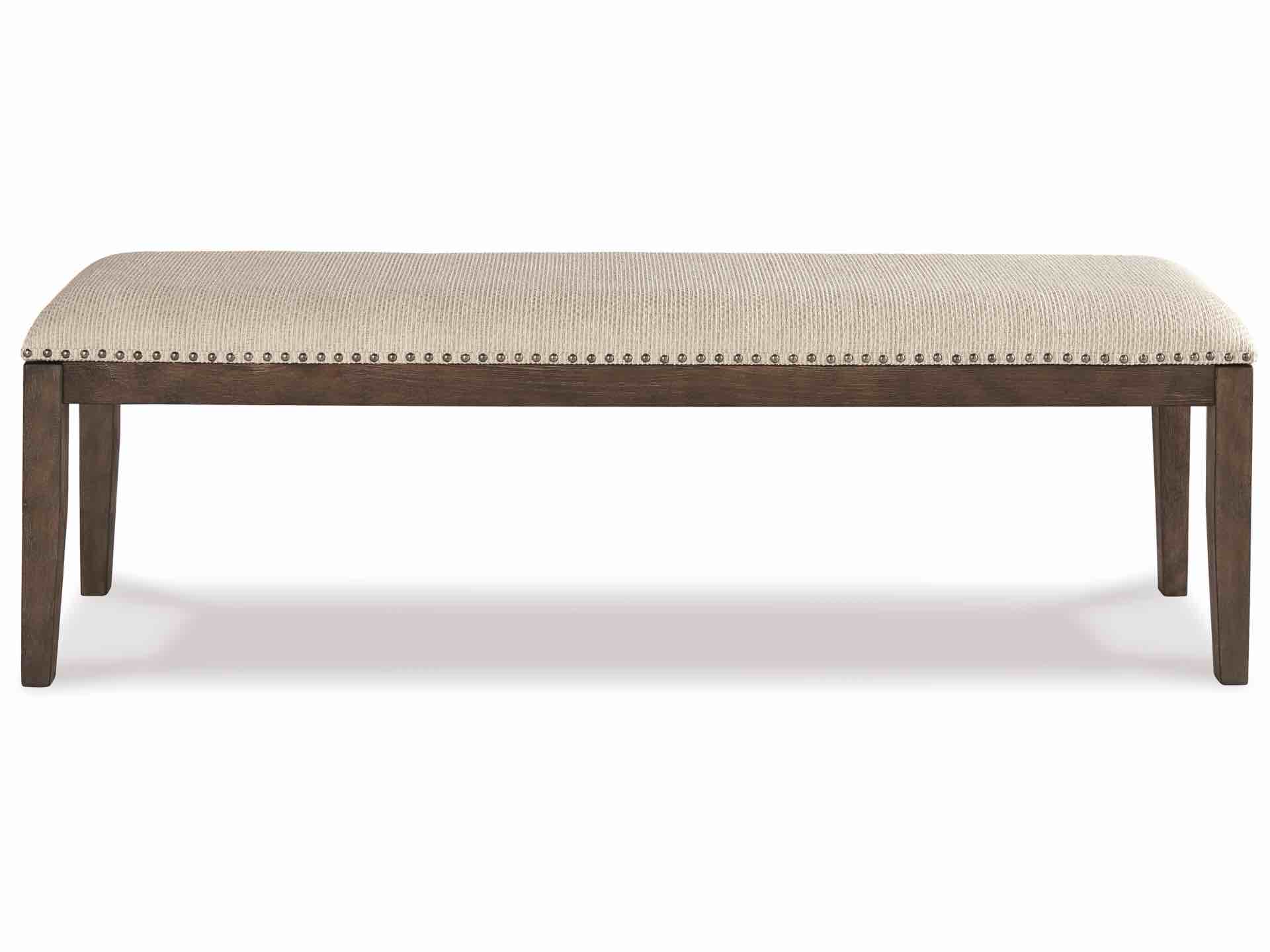 johnelle 63" upholstered dining bench