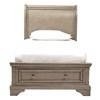  Ashley Lettner Twin Sleigh Bed B733-53-52S footboard