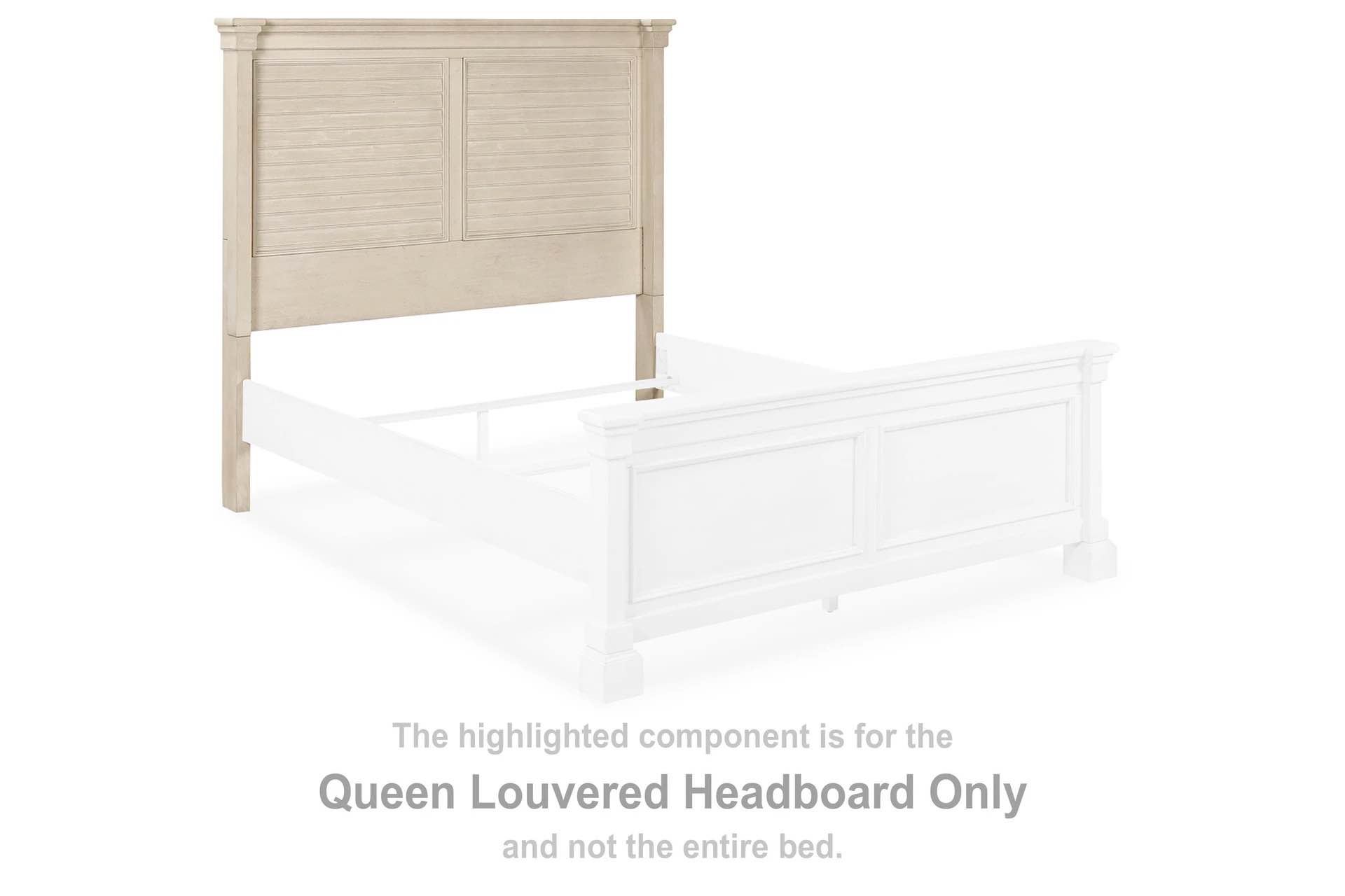Bolanburg Queen Louvered Headboard
