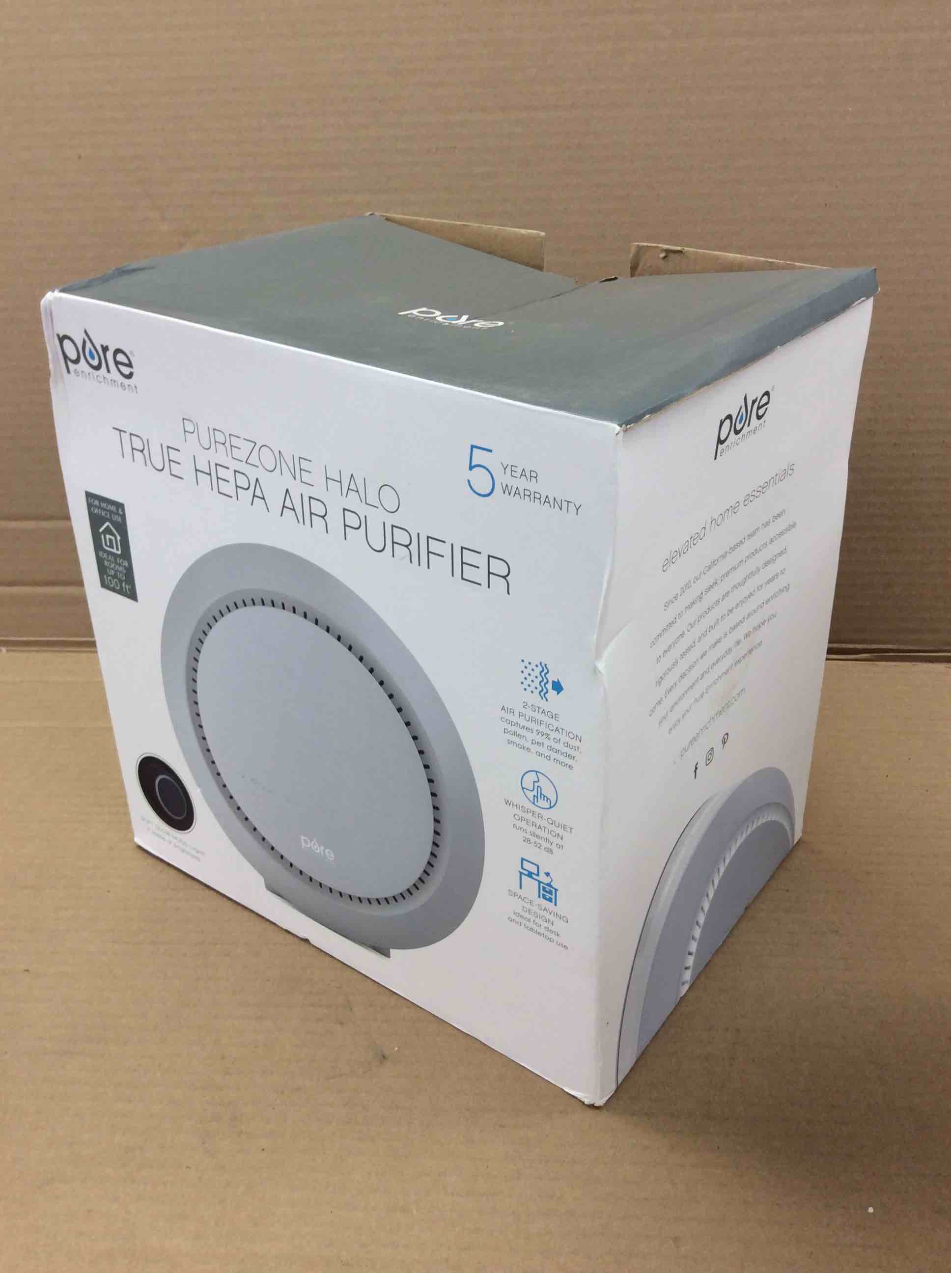Condition photo showing Good Condition for pure enrichment purezone halo medium room air purifier, gray