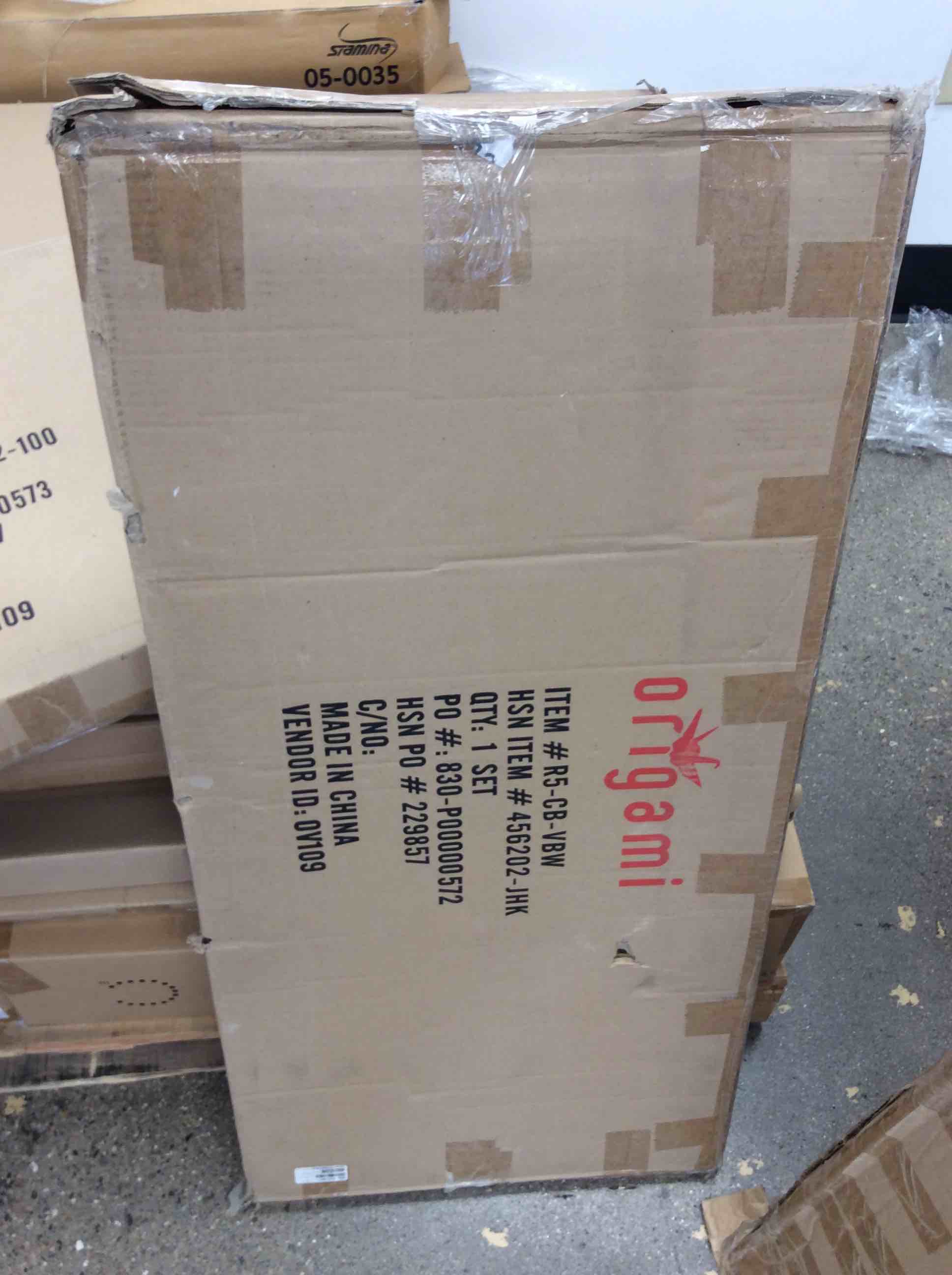 Condition photo showing Good Condition for origami removable connecting rack 2-pack