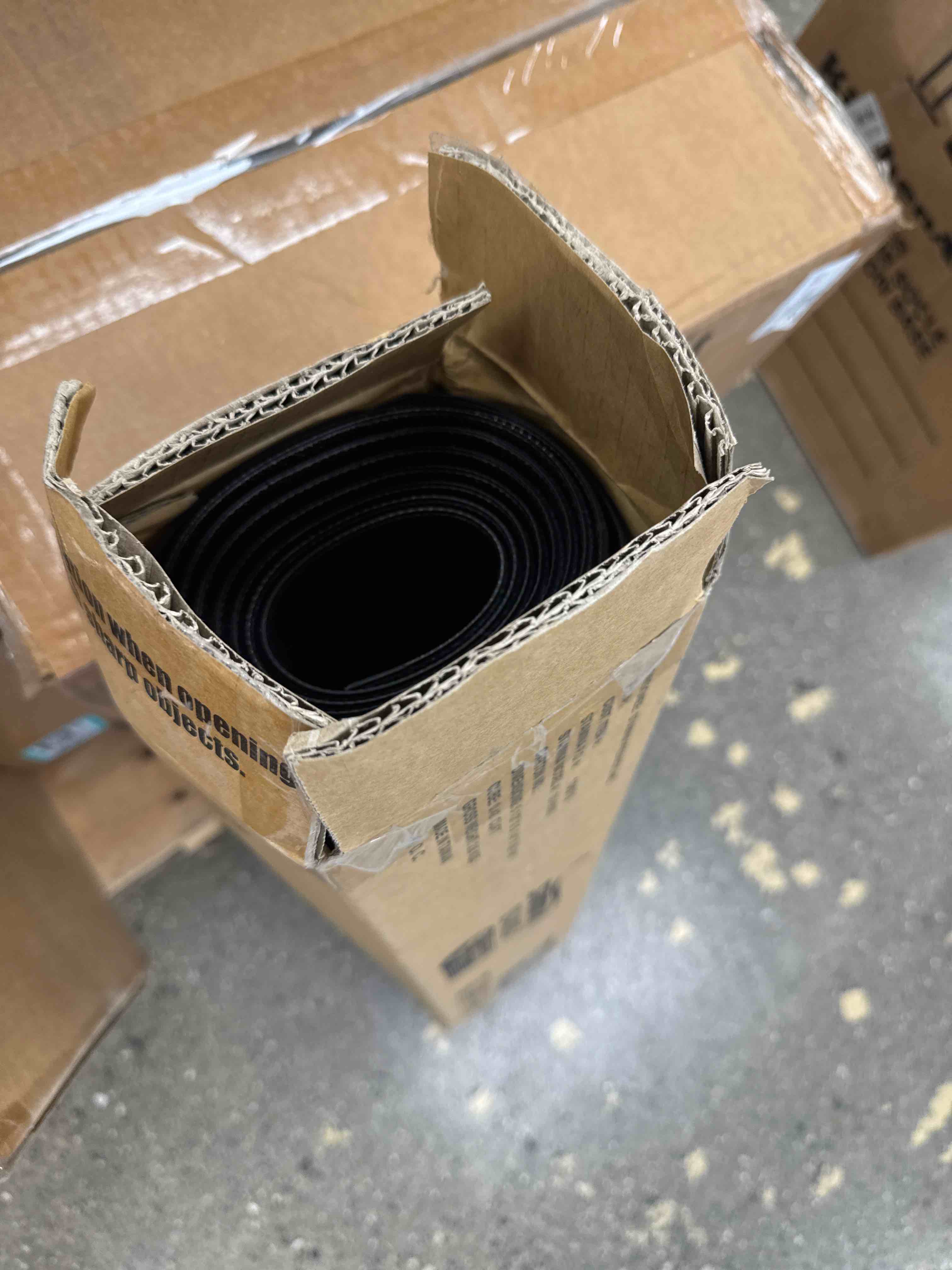 Condition photo showing New/Like New for stamina aeropilates equipment mat - fits all reformers 101 long 24 wide - protect your floor
