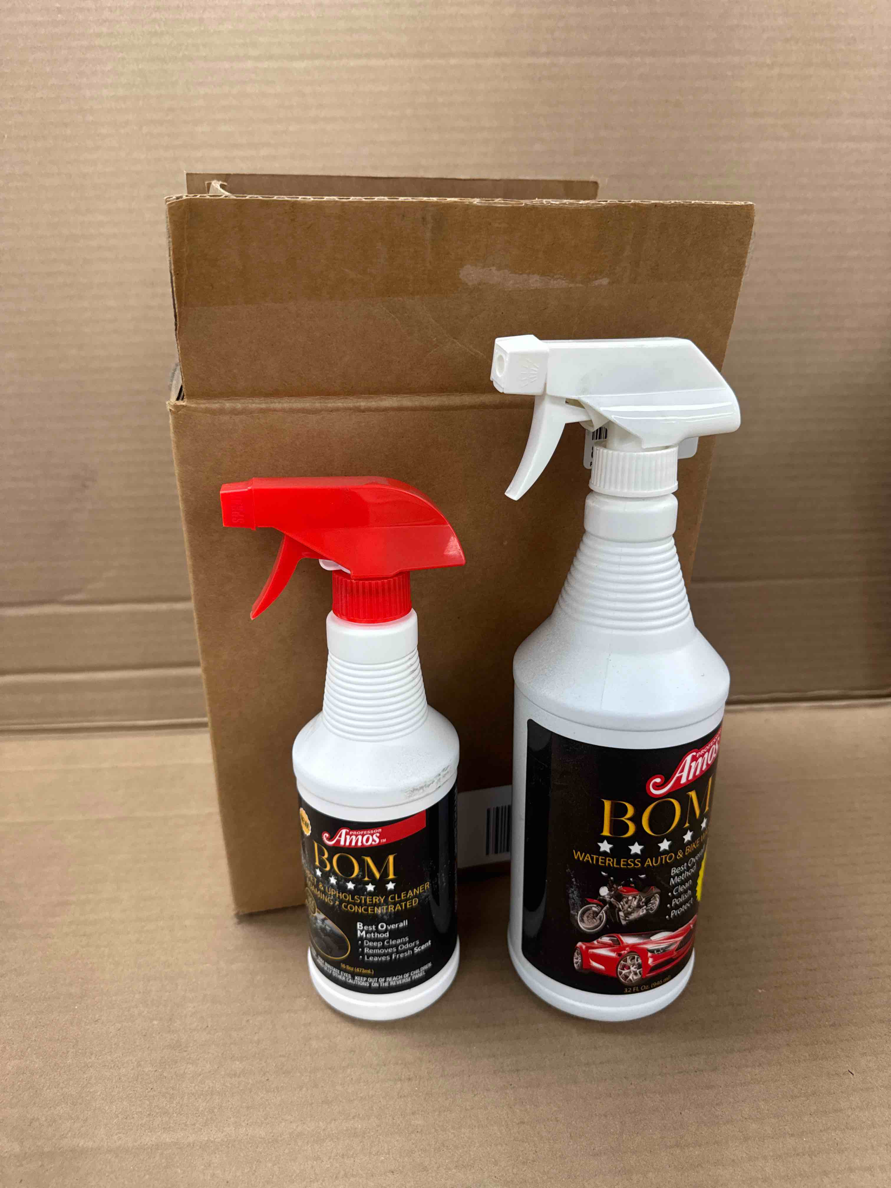 Condition photo showing New/Like New for professor amos waterless auto wash and carpet and upholstery cleaner 
