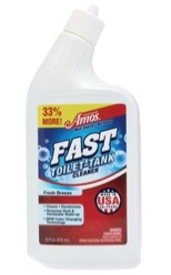 set of 2 professor amos 33 oz fast toilet-tank cleaner/deodorizer solution