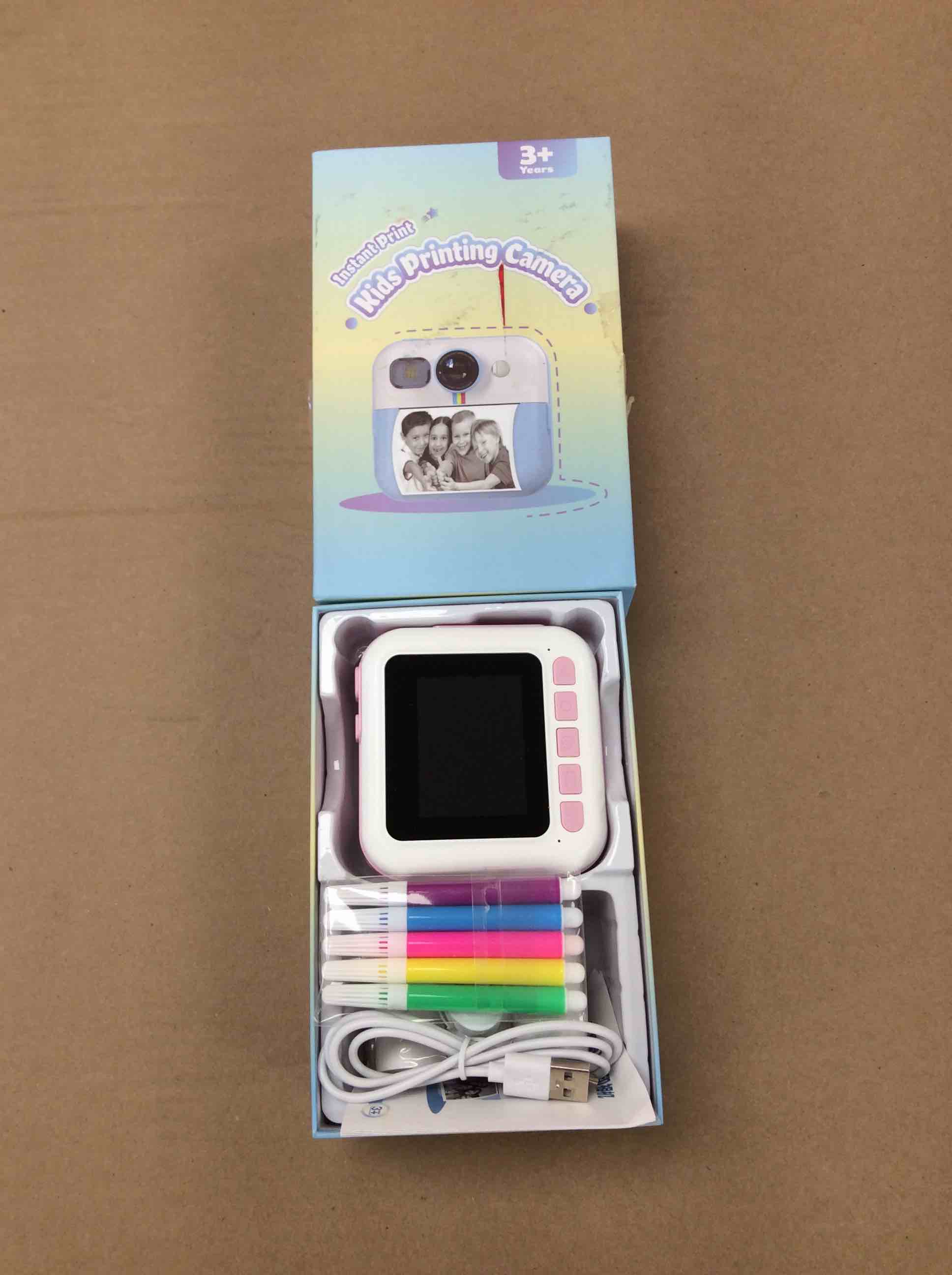 Condition photo showing New/Like New for instant print kids printing camera 