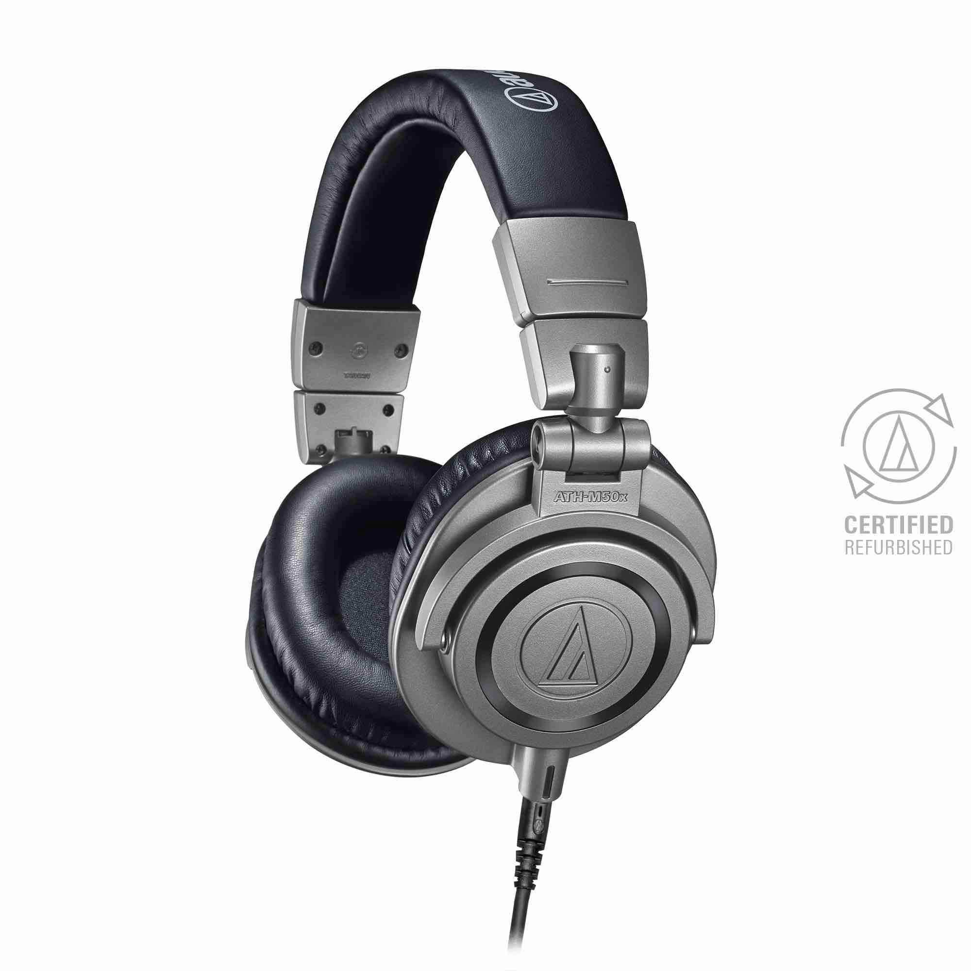 Audio-technica Headphones Ath-m50xgm Gunmetal Gray Professional Monitor Japan