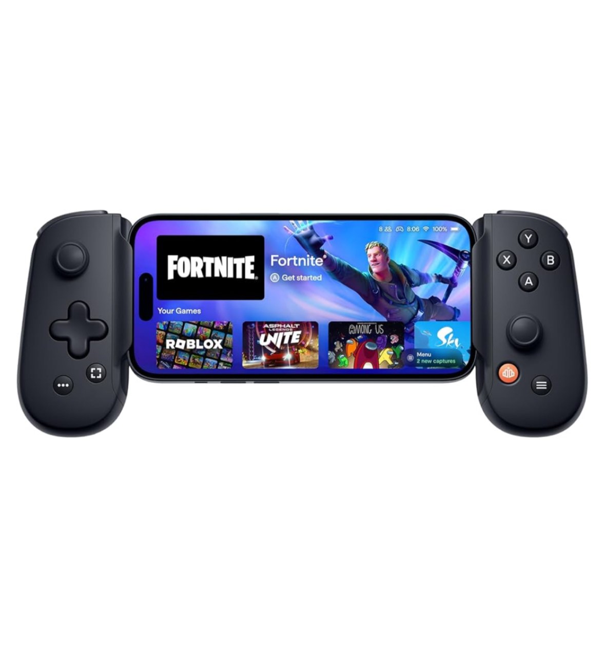 Mobile Gaming Accessory: Backbone Pro - USB-C - Black for Android & iPhone