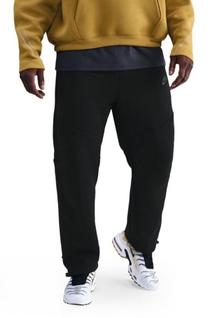 Nike TECH OPEN-HEM FLEECE PANTS Large 