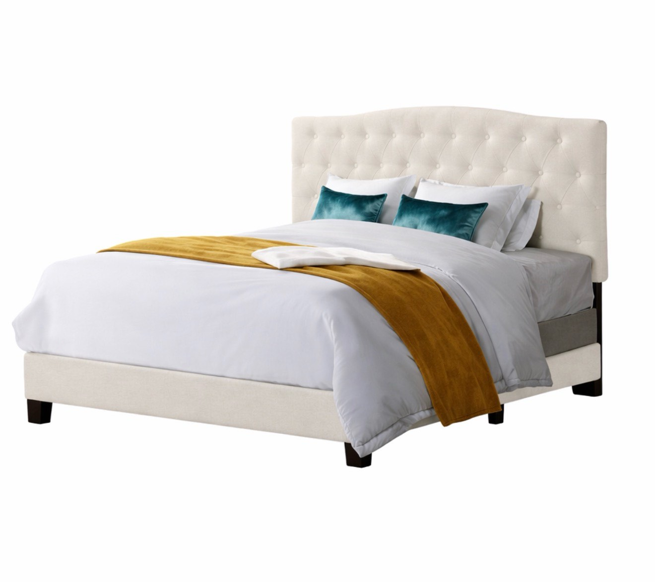 Brand New Complete Belle isle Cape Coral Upholstered Bed Queen