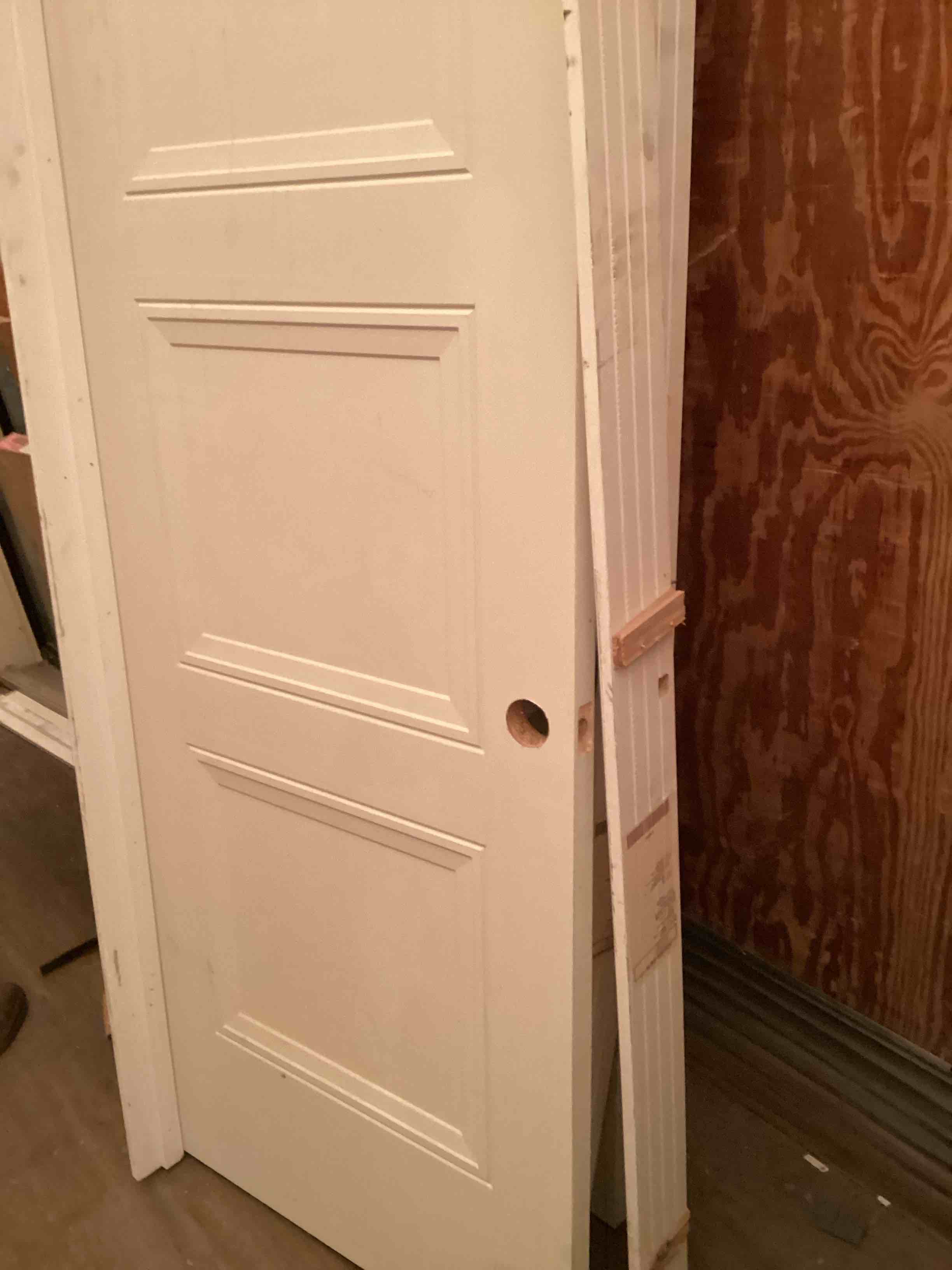 Condition photo showing As Is for door