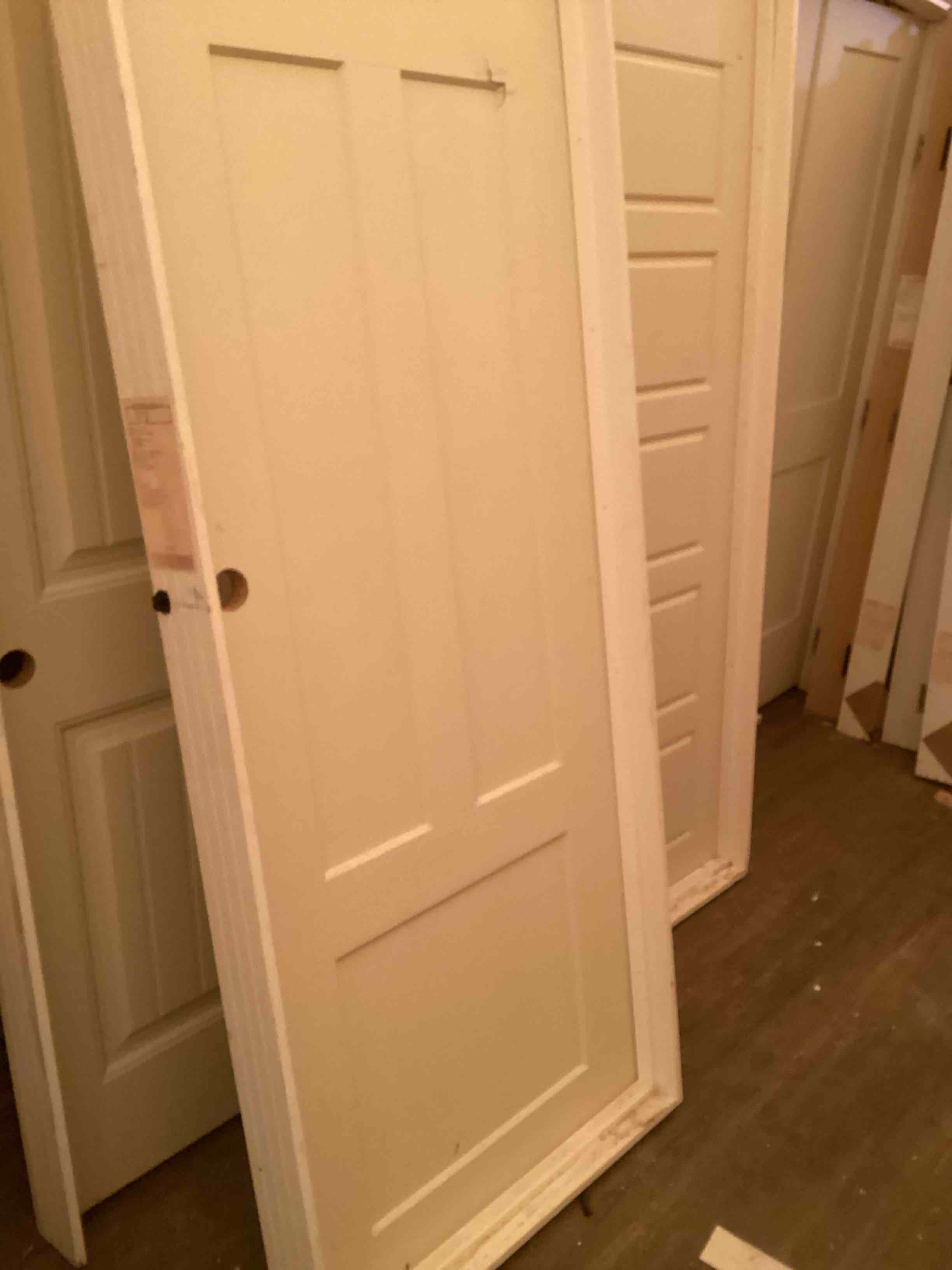 Condition photo showing As Is for interior door