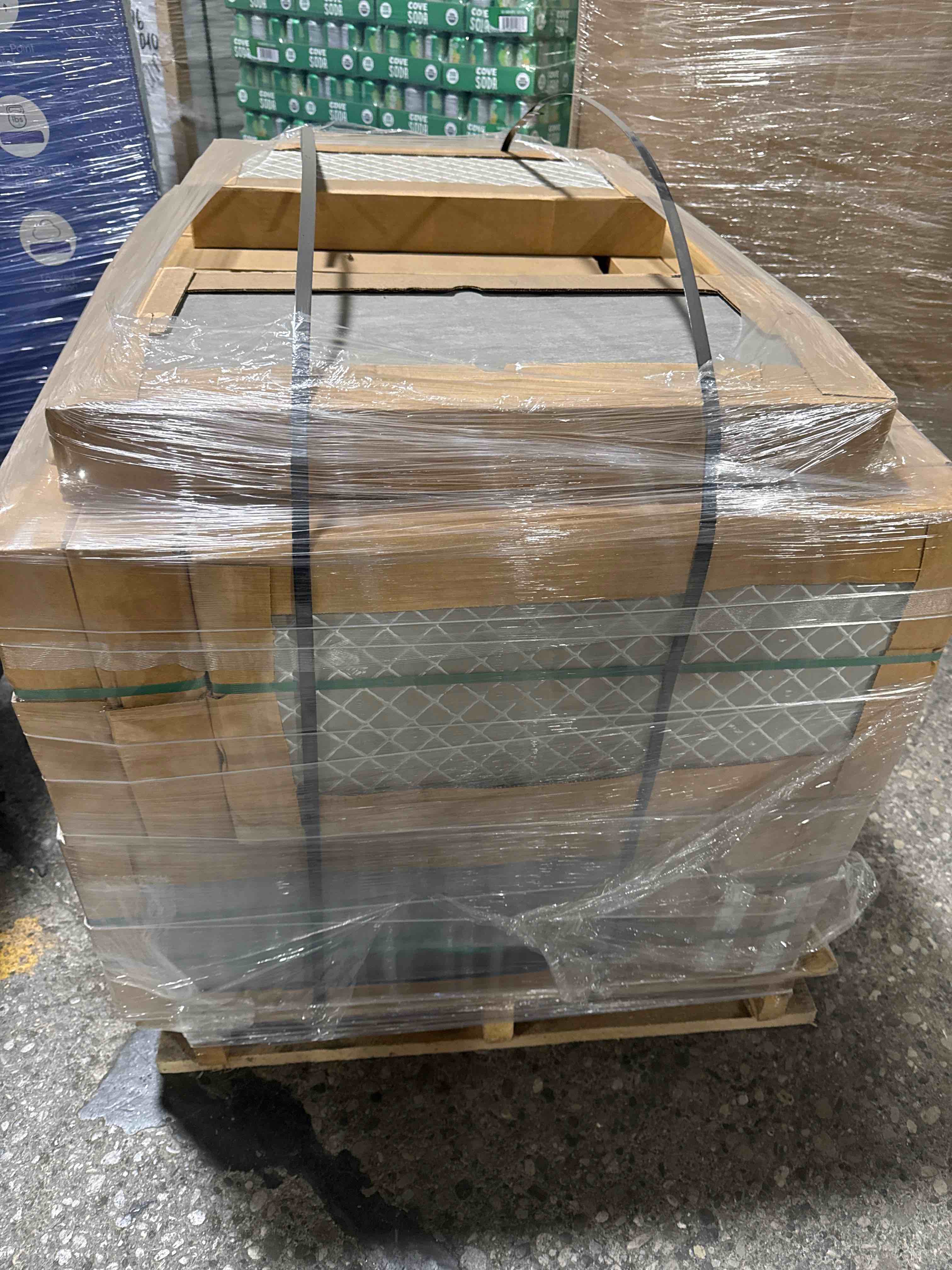 alpe graphite 12x24 porcelain tile 15.5 sq ft -34 boxes - bid per sq ft 