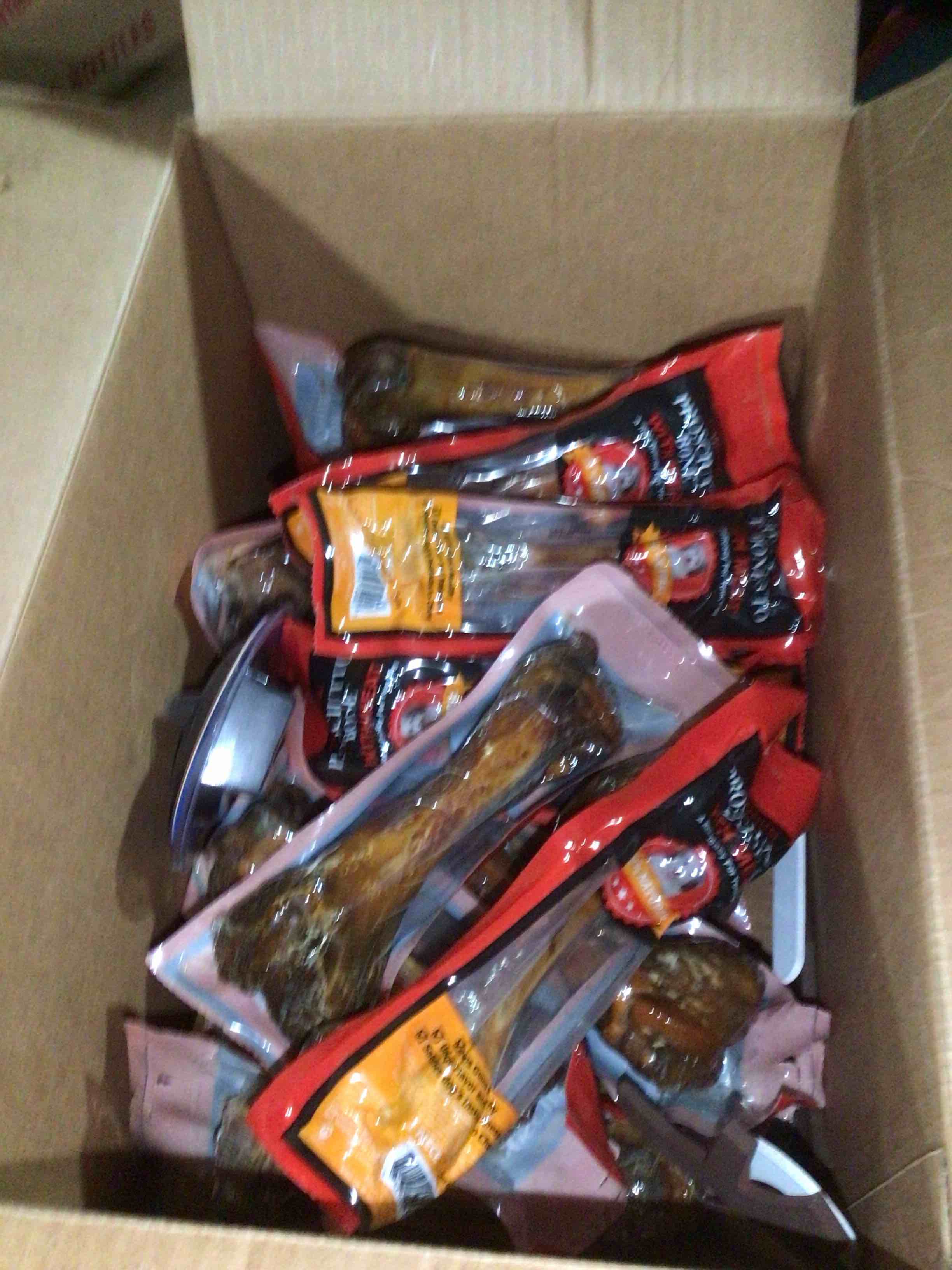 box lot of miscellaneous items 