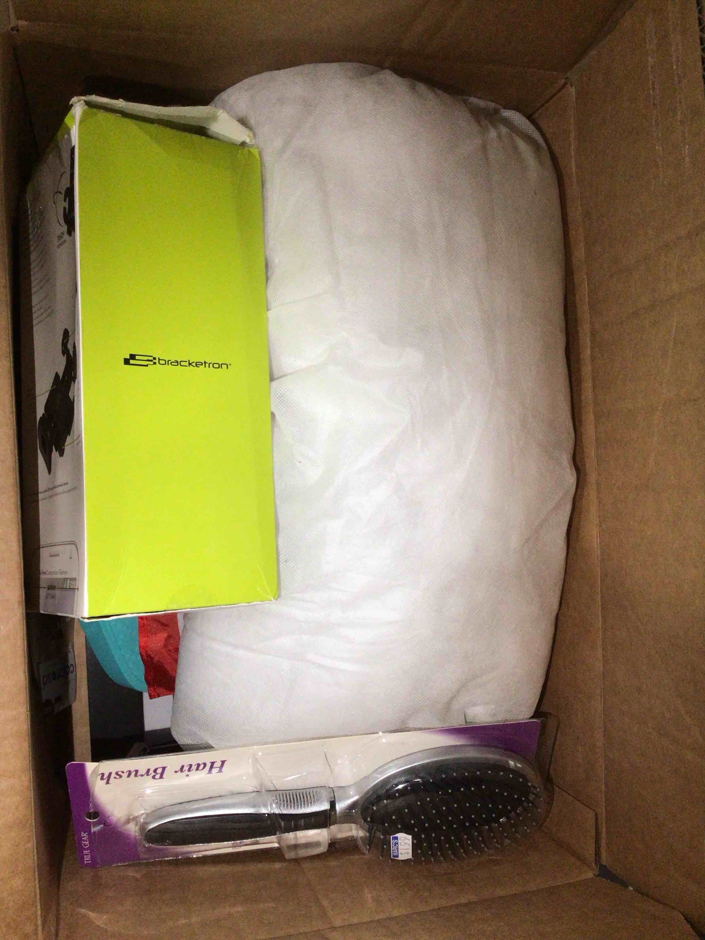 box lot of miscellaneous items 