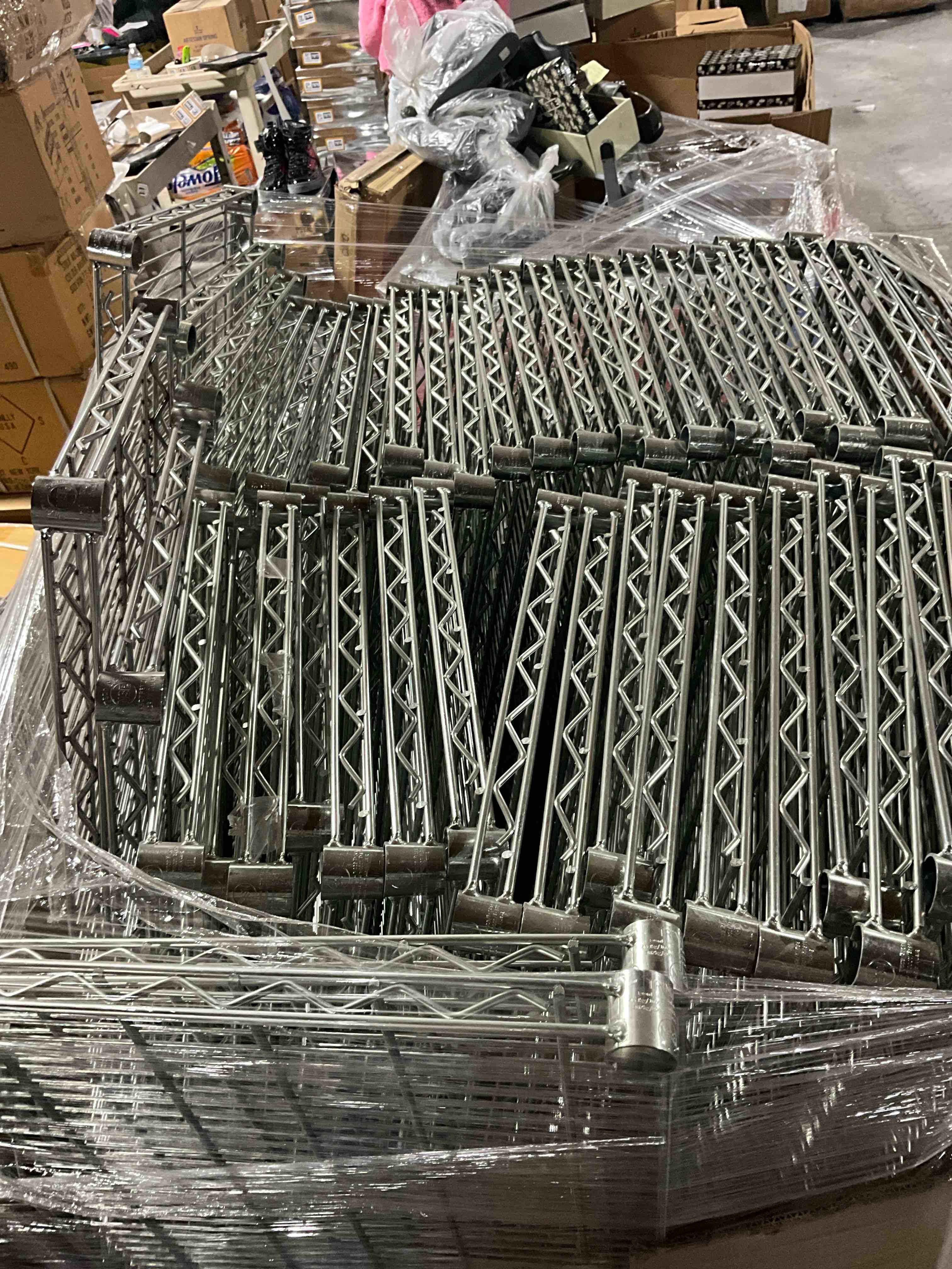 Garlord of 40 Chrome Wire Shelf NSF - 48"W x 24"D