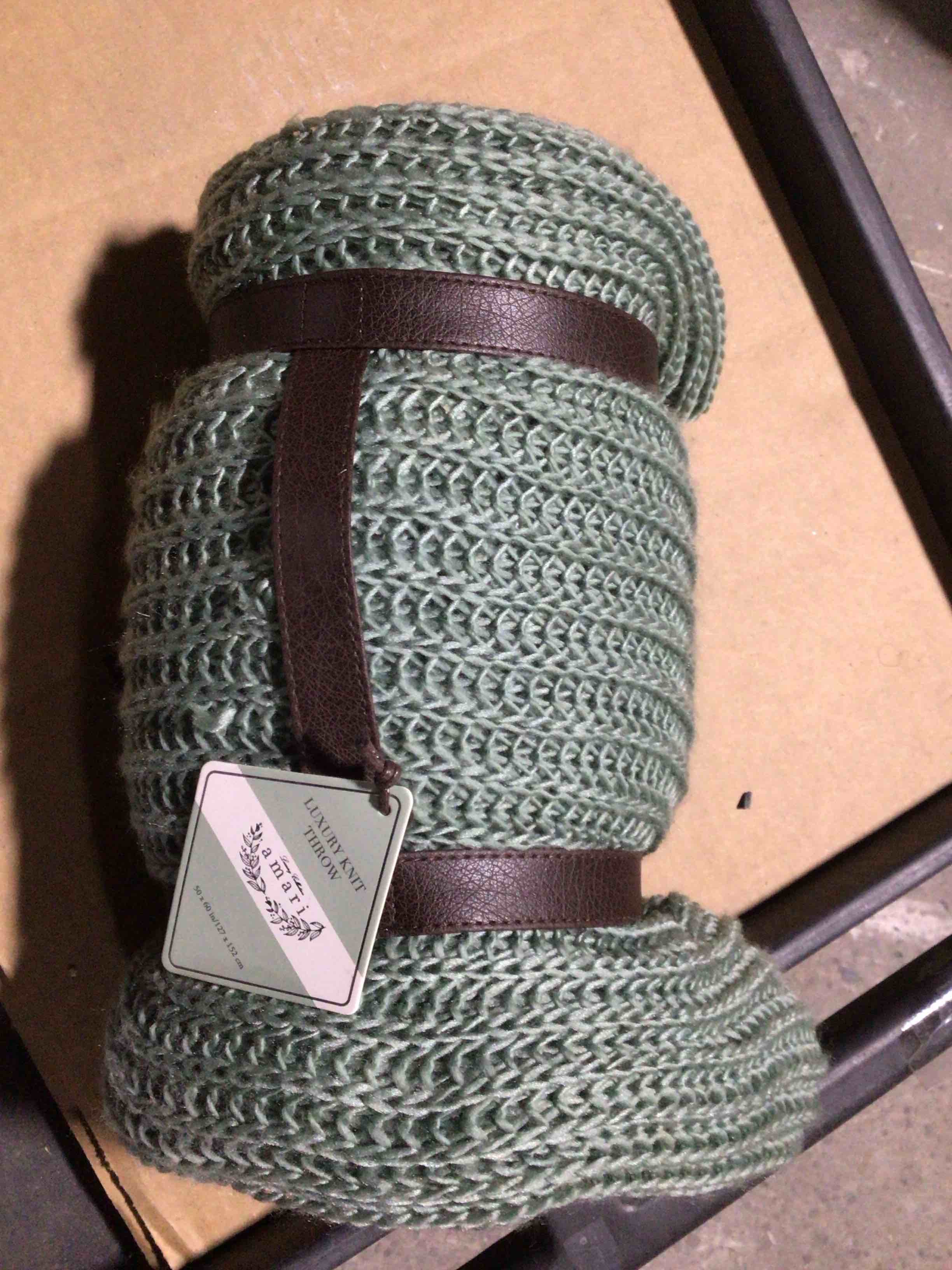 Luxury Knit Throw 50 x 60 in