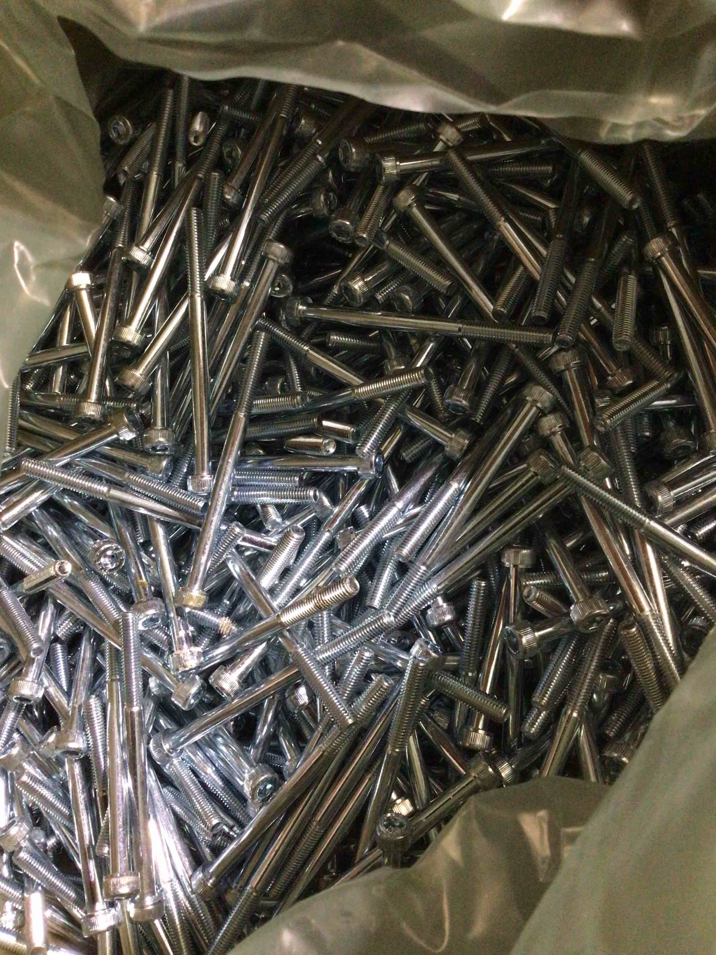 Condition photo showing New/Like New for Cr + 3 Hex Soc Hd Cap 12.9 ZP + Baked, Size M5 -0.8 x 70