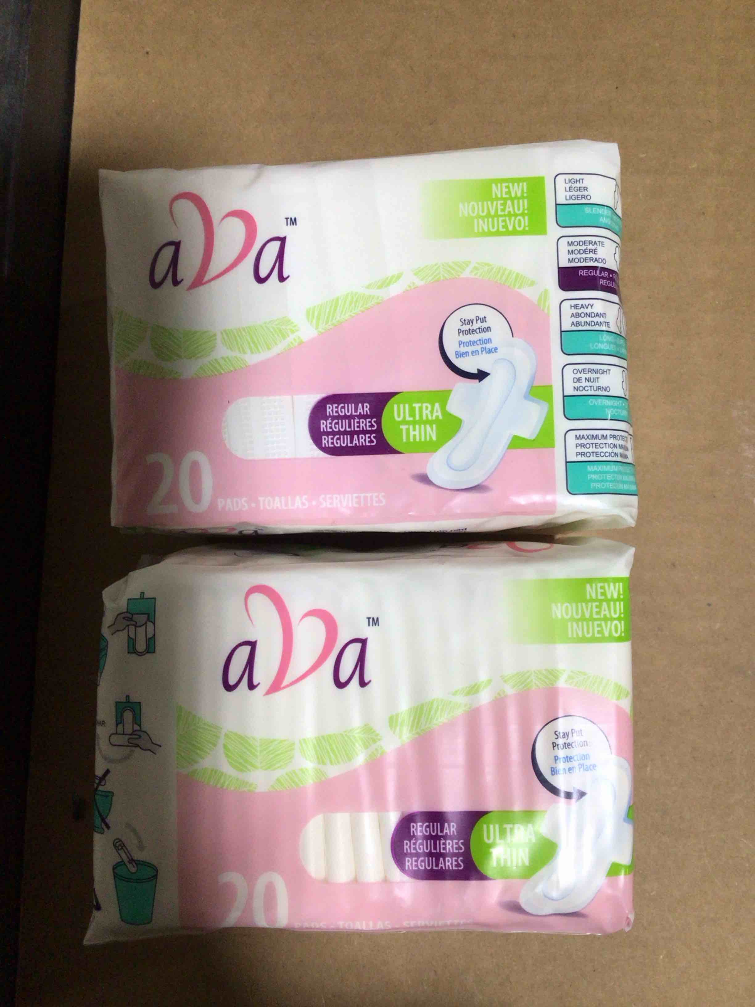 Condition photo showing New/Like New for Pack of 2 aVa Sanitary Napkin 