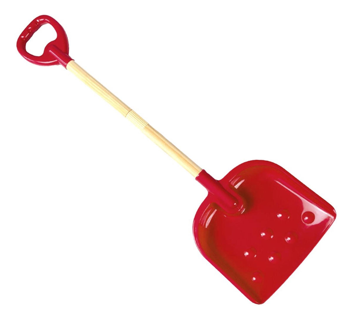 Sand Shovel Toy Hands On Ability Beach Shovel Toy Dark Red