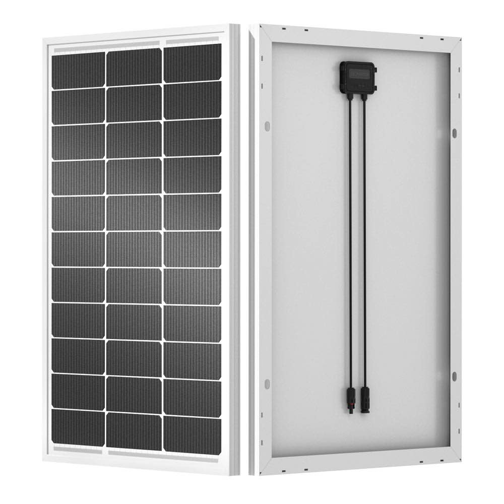 Pack of 2 100W 12V Monocrystalline Solar Panel