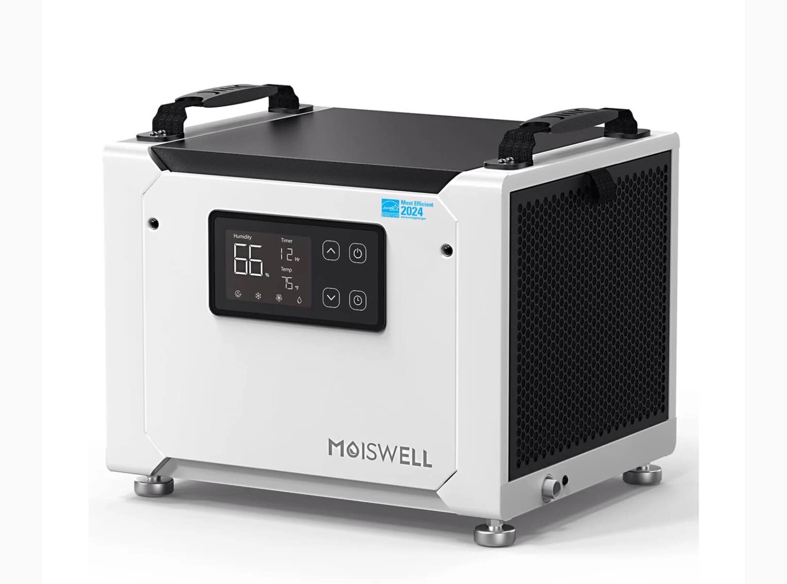 70 Pints Commercial Dehumidifier with Drain Hose for Basement & Home | MOISWELL Defender ME-7