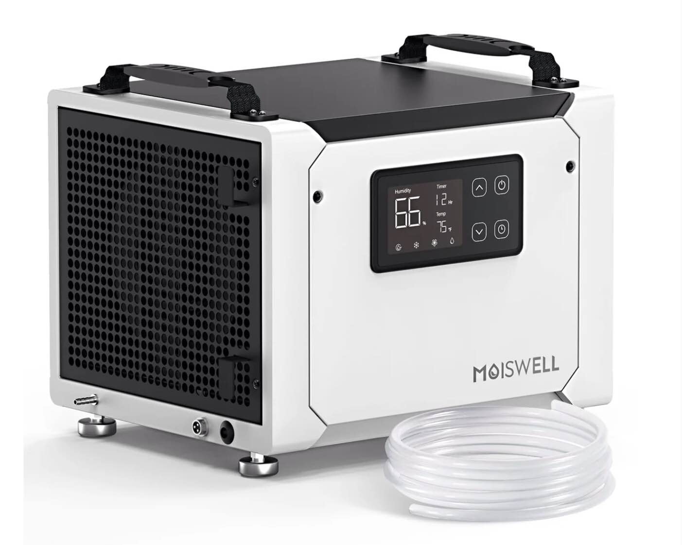 70 Pints Commercial Dehumidifier with Pump for Basement & Home | MOISWELL Defender ME-7S