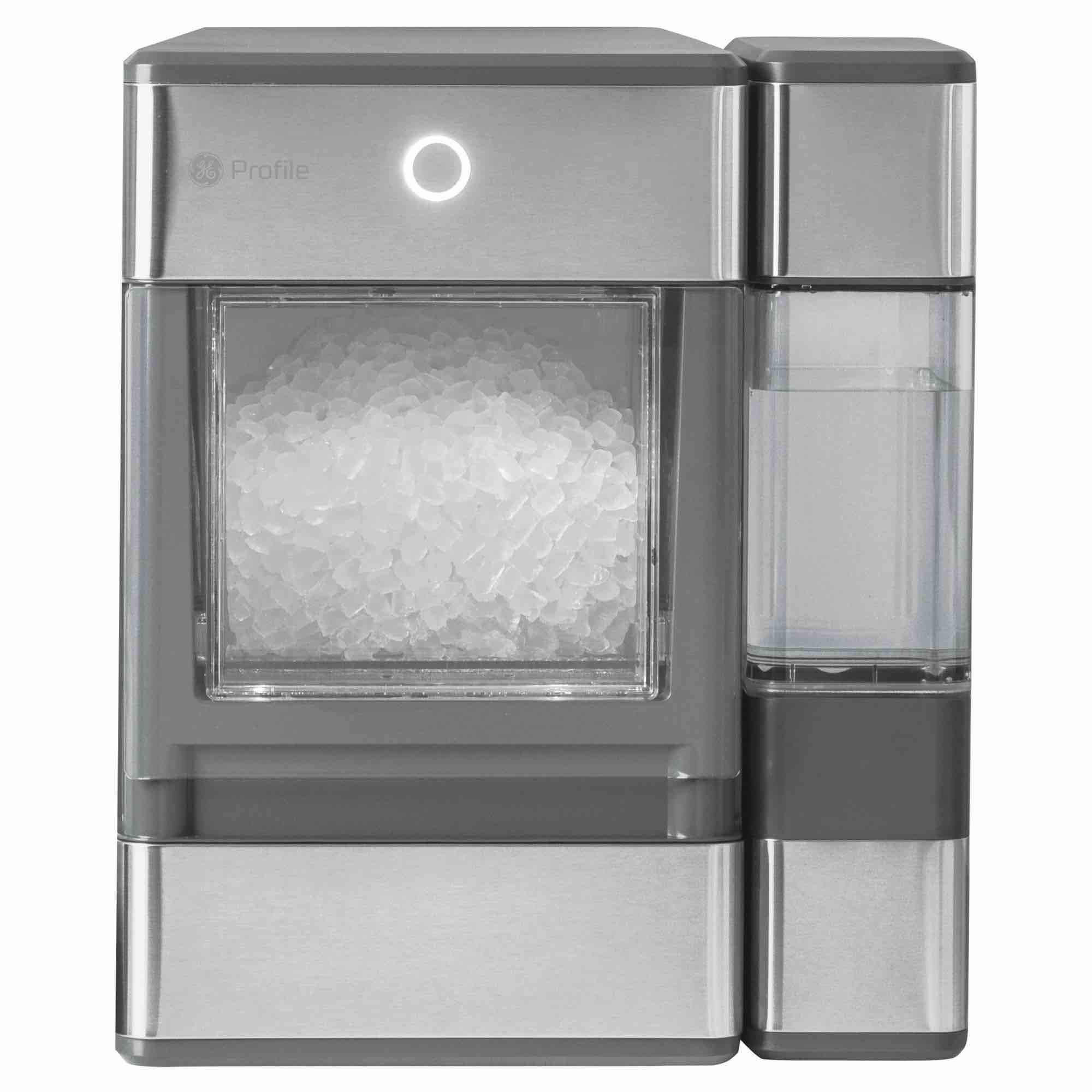 GE Profile™ Opal™ Nugget Ice Maker + Side Tank, Countertop Icemaker, Stainless Steel, 33lbs Daily Ice Production
